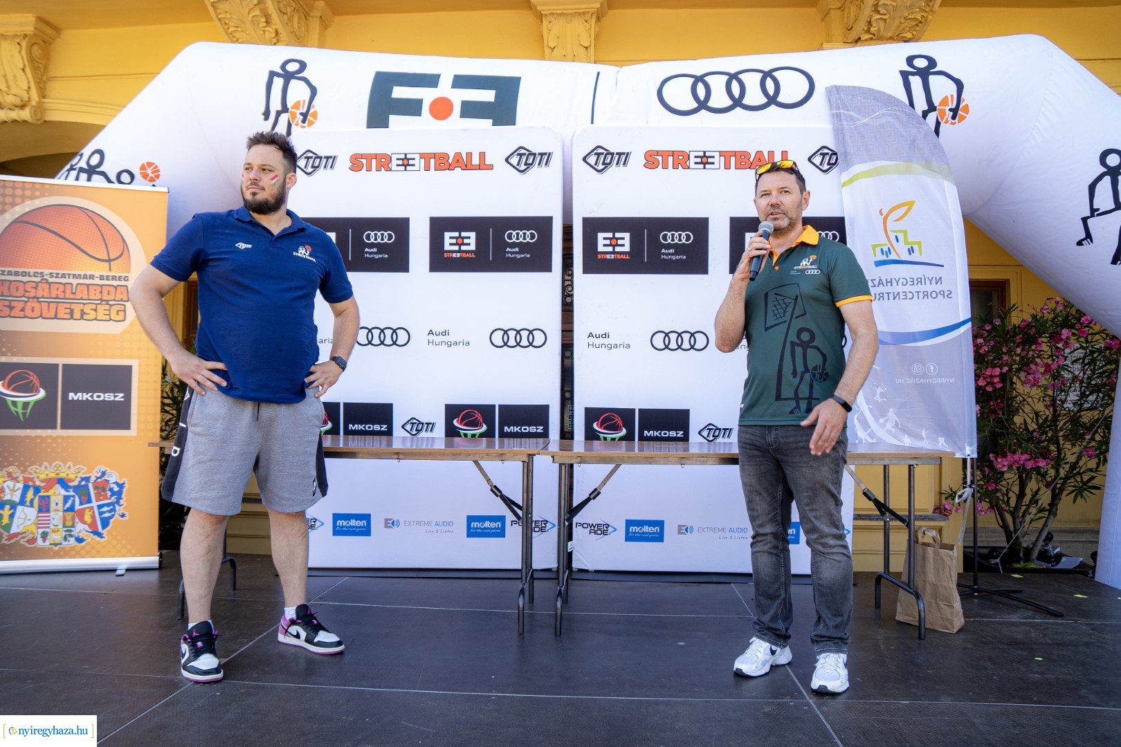 Streetball 2024 Nyíregyháza főterén