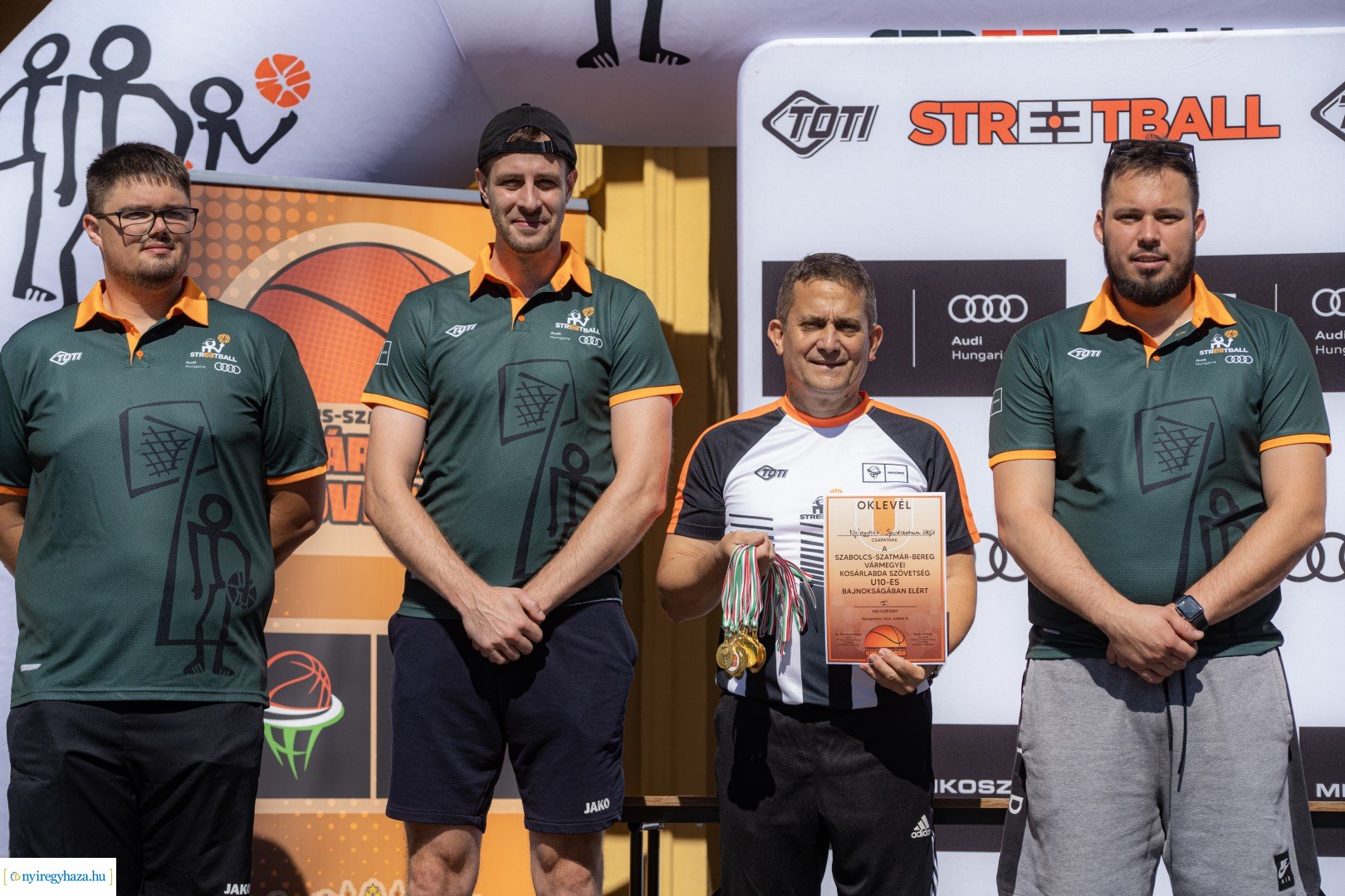 Streetball 2024 Nyíregyháza főterén