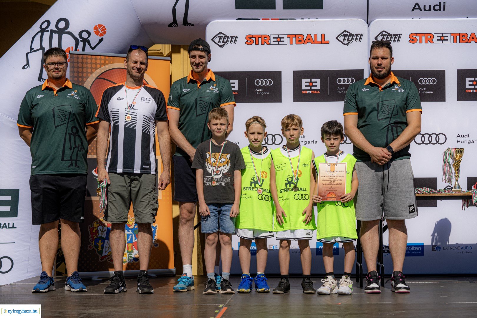 Streetball 2024 Nyíregyháza főterén