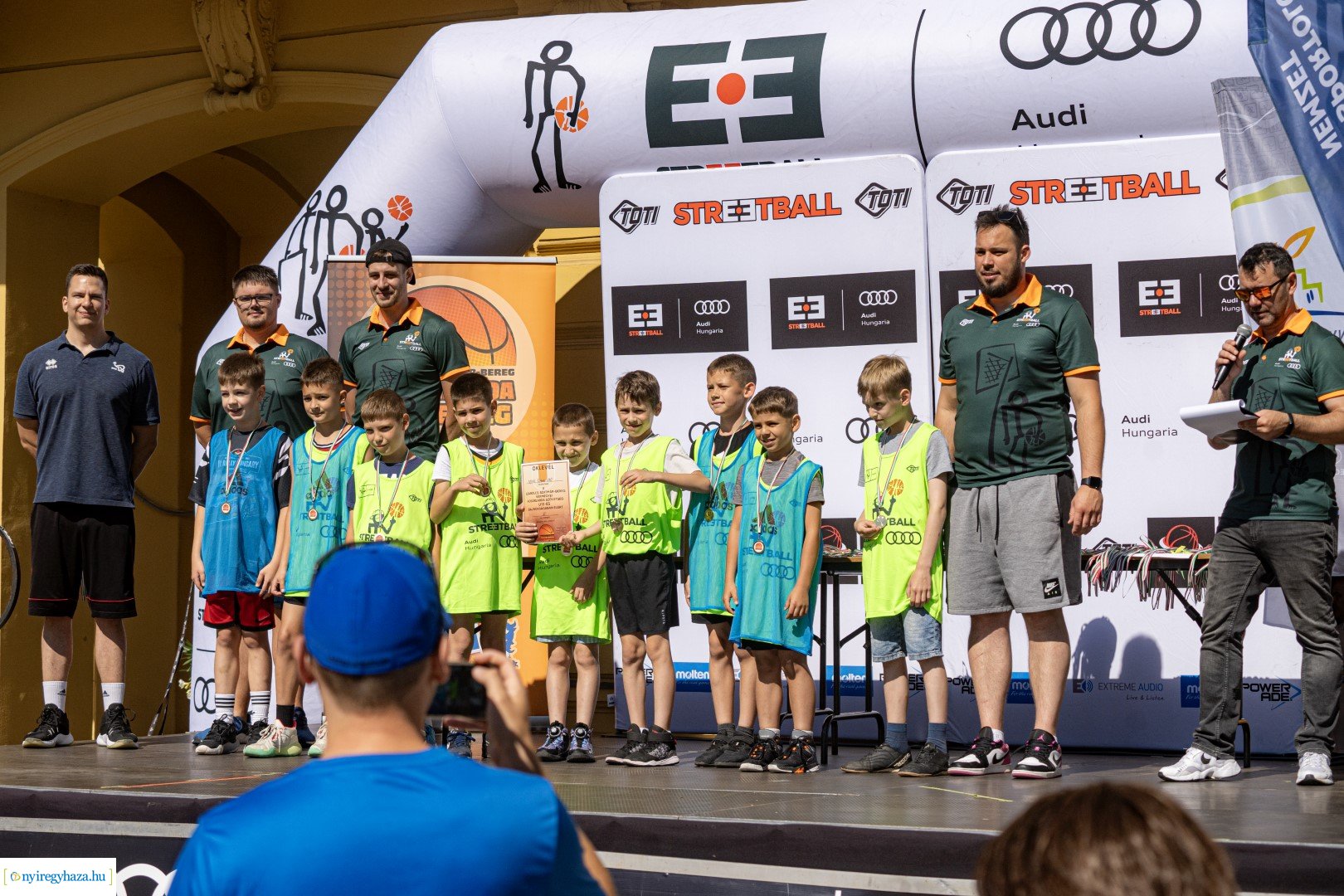 Streetball 2024 Nyíregyháza főterén