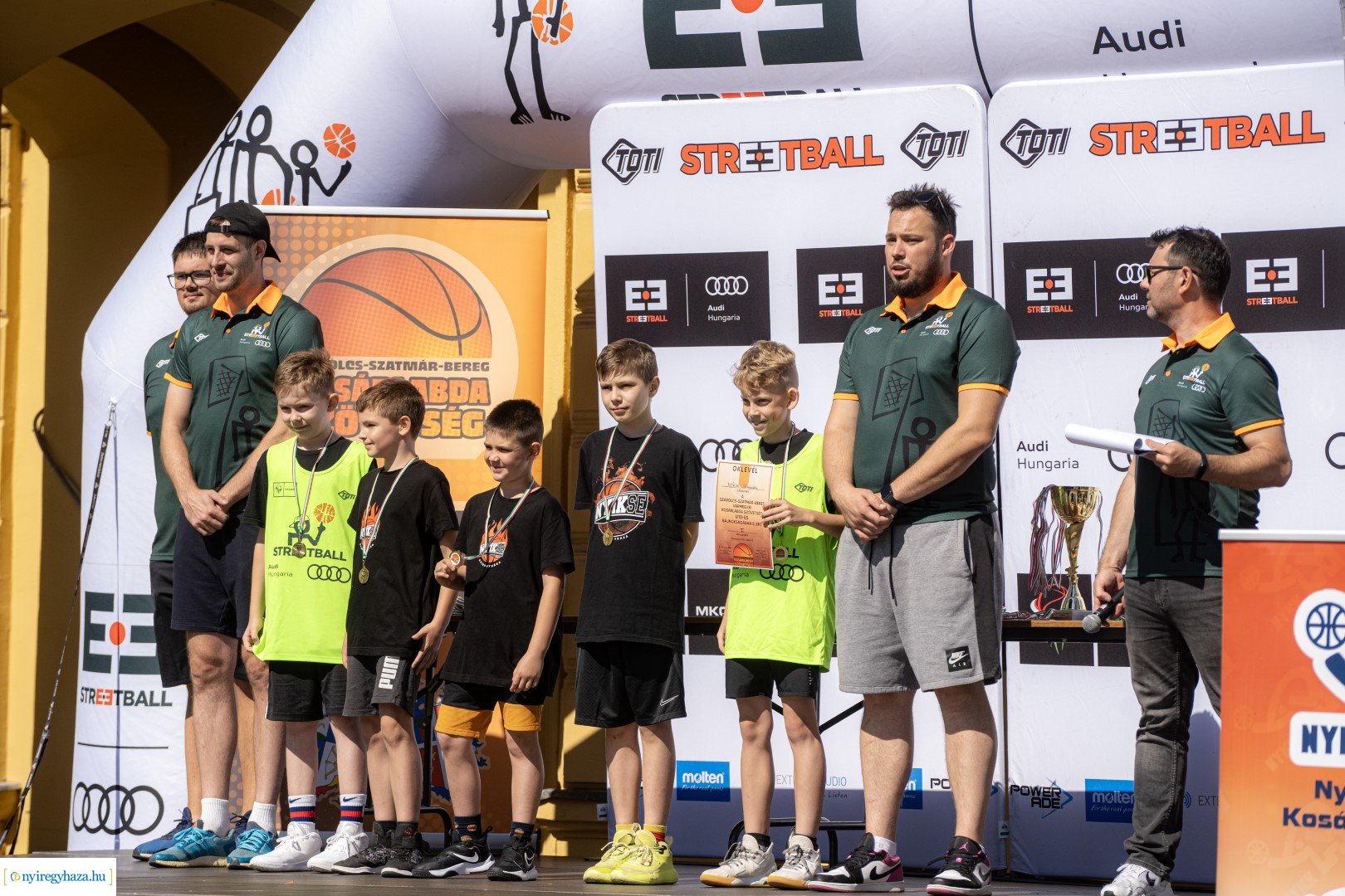 Streetball 2024 Nyíregyháza főterén