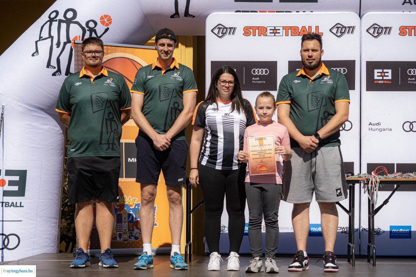 Streetball 2024 Nyíregyháza főterén