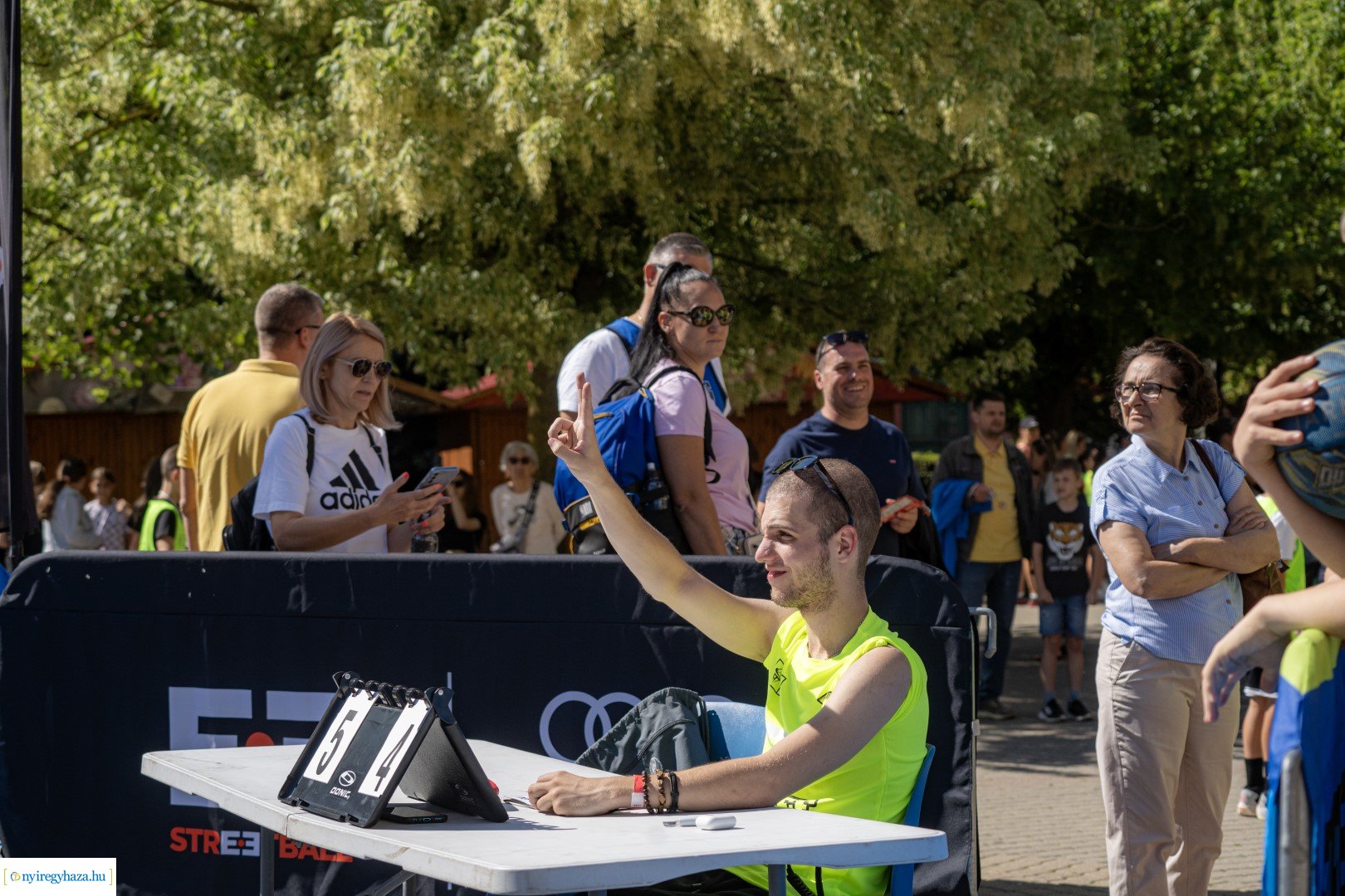 Streetball 2024 Nyíregyháza főterén