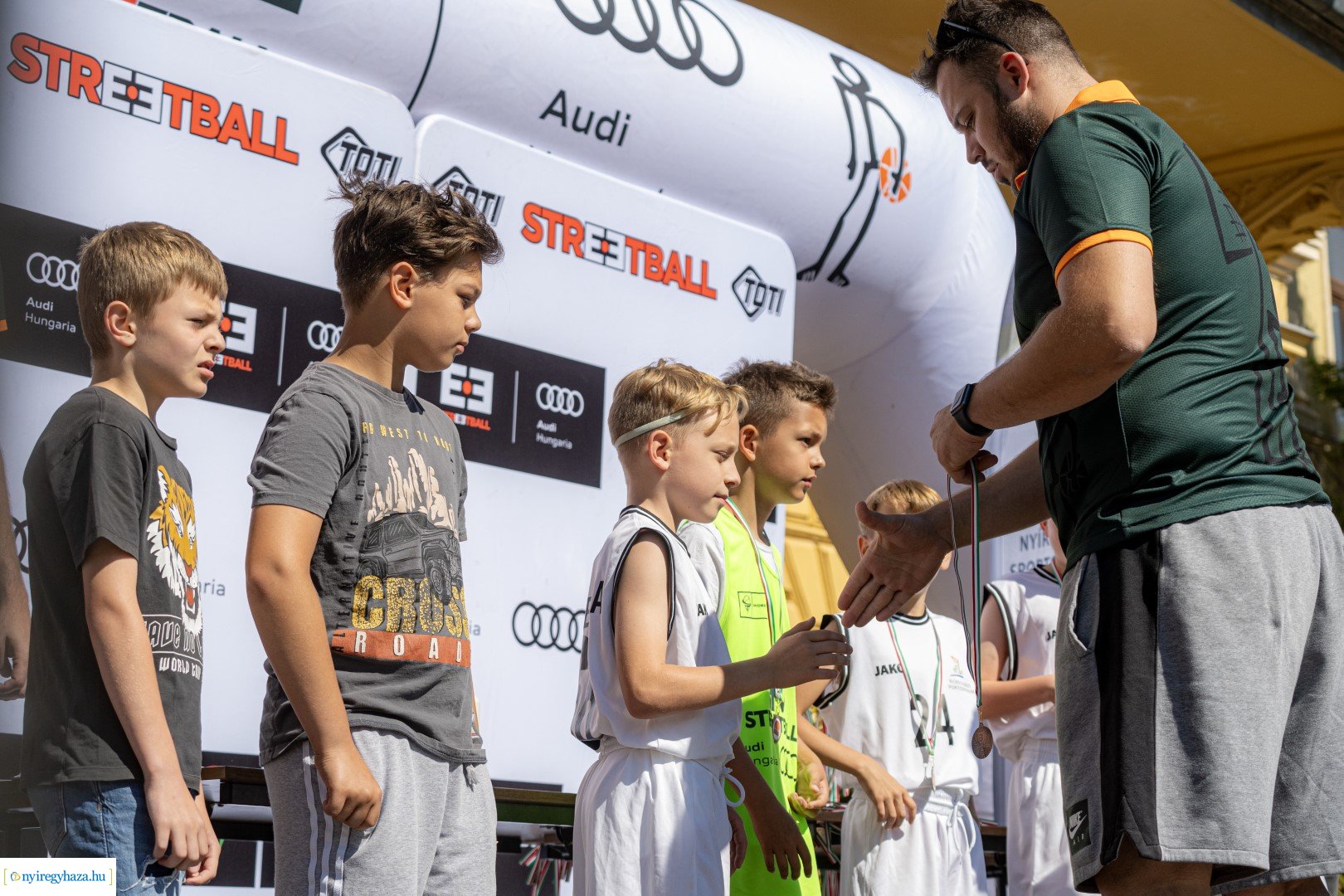 Streetball 2024 Nyíregyháza főterén
