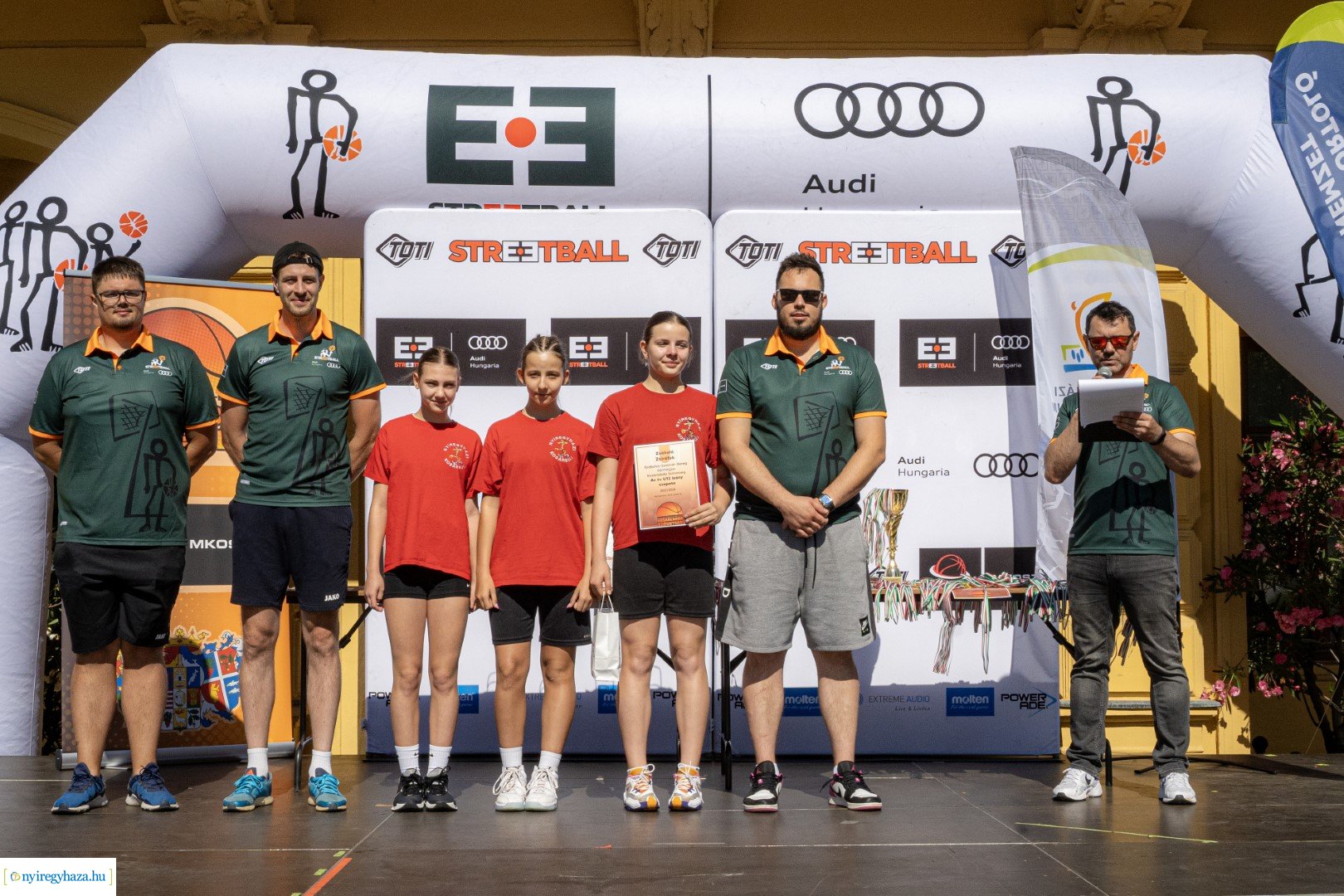 Streetball 2024 Nyíregyháza főterén