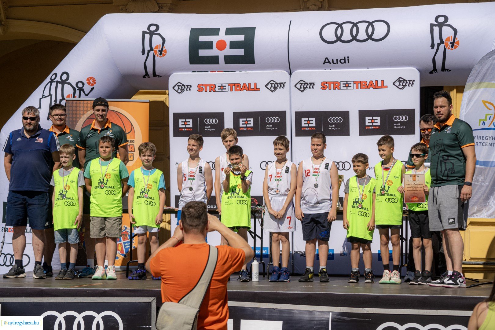 Streetball 2024 Nyíregyháza főterén