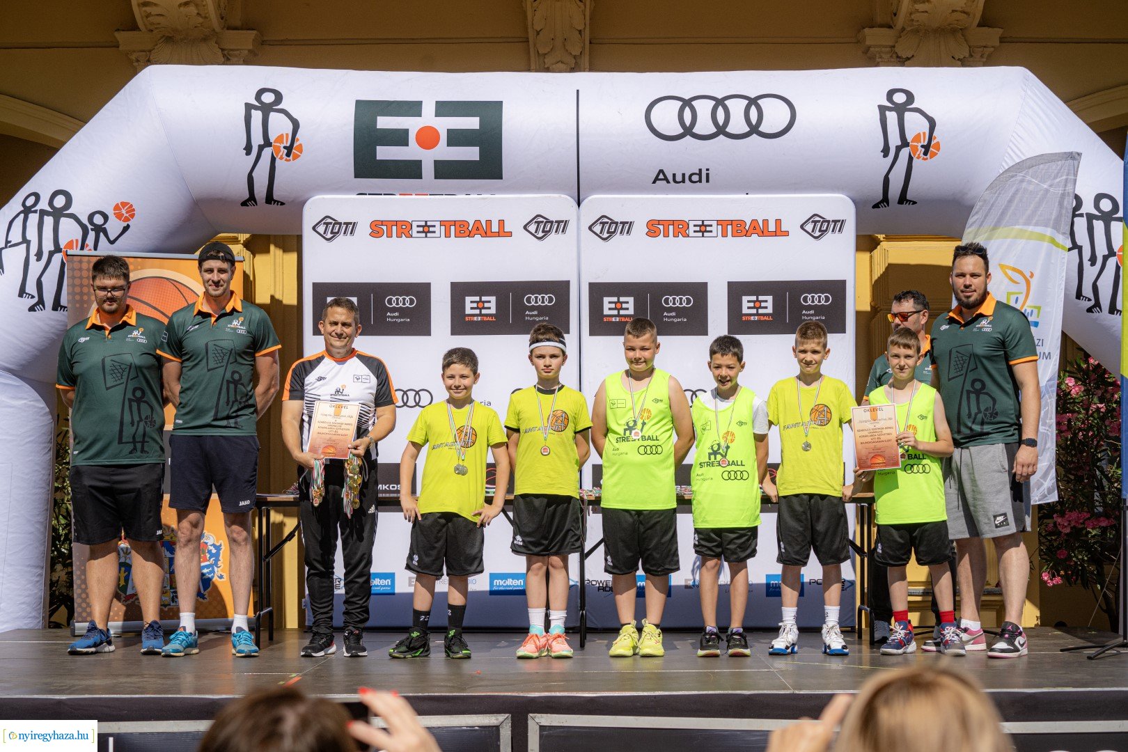 Streetball 2024 Nyíregyháza főterén