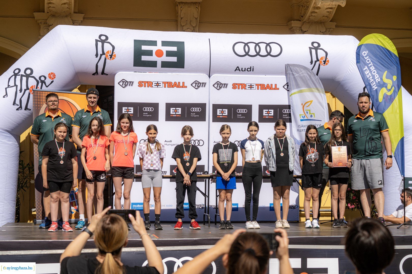 Streetball 2024 Nyíregyháza főterén