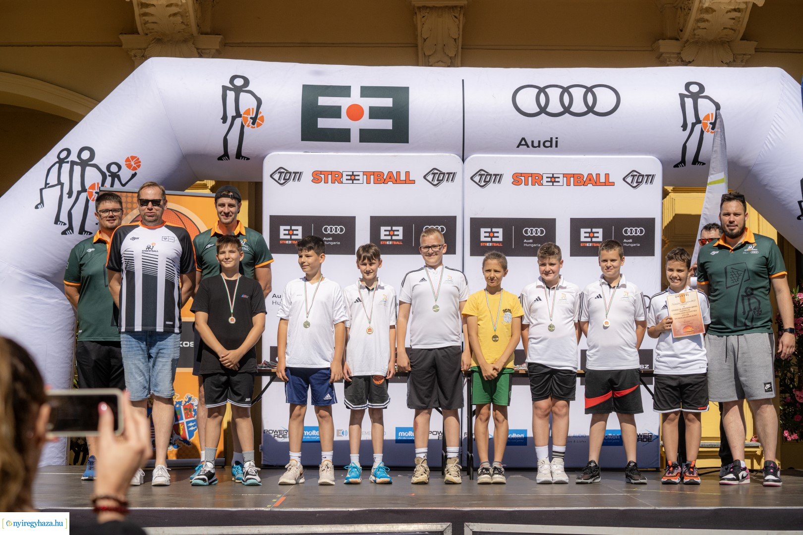 Streetball 2024 Nyíregyháza főterén