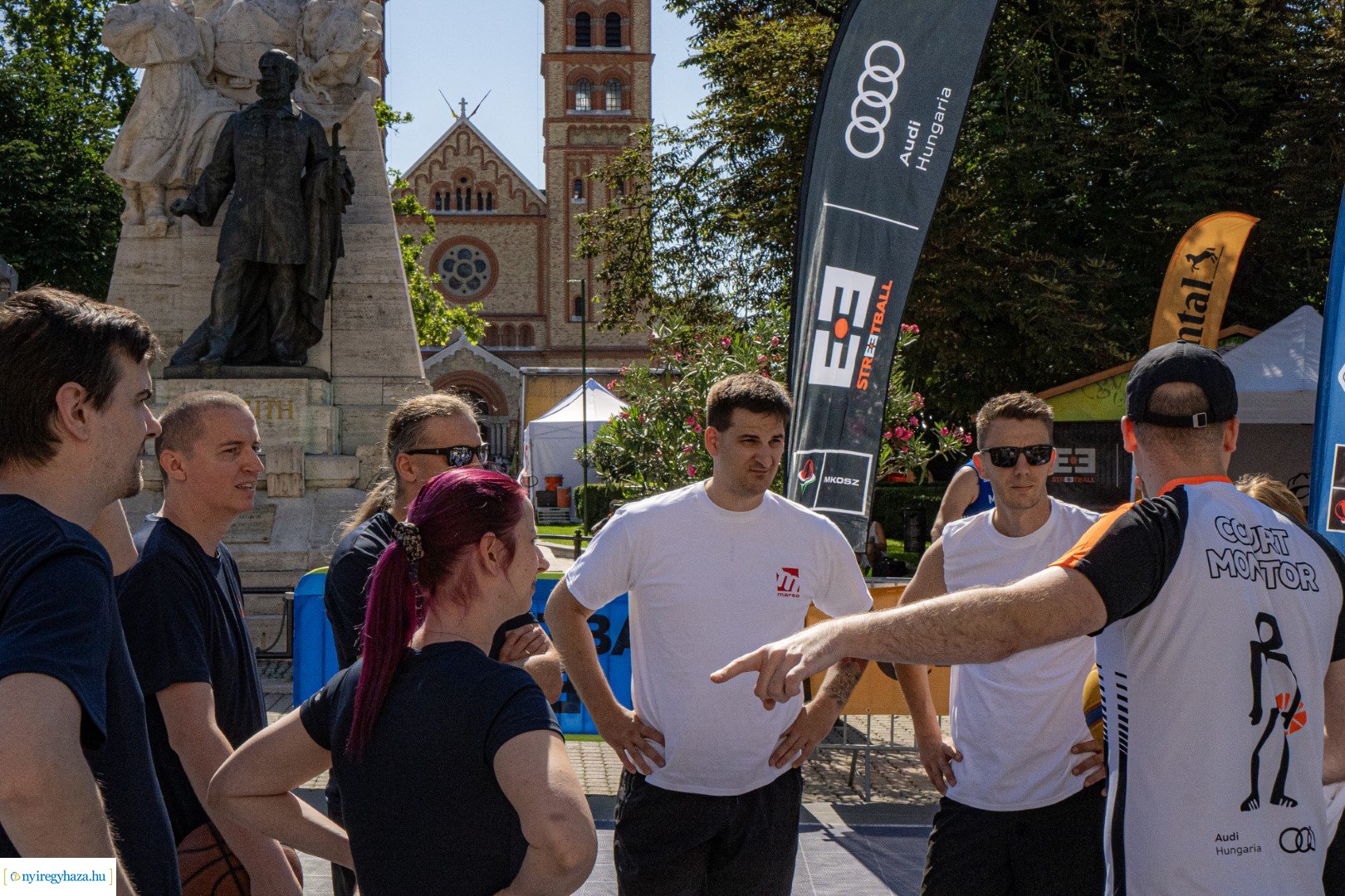 Streetball 2024 Nyíregyháza főterén