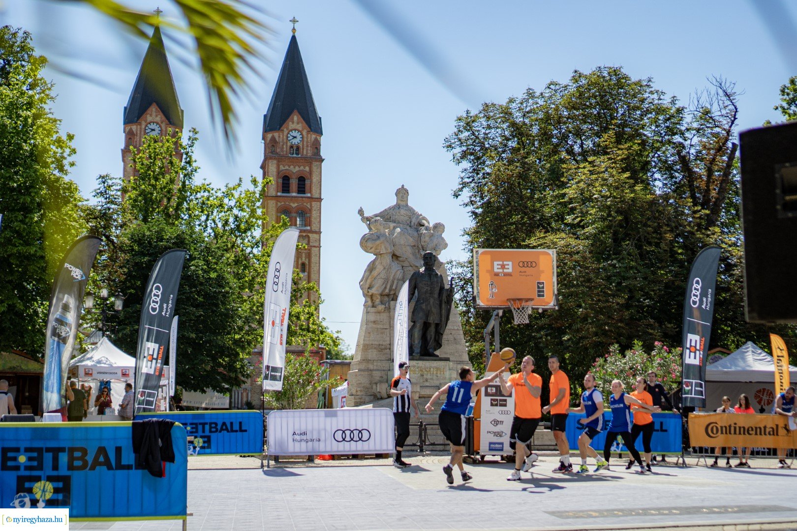 Streetball 2024 Nyíregyháza főterén