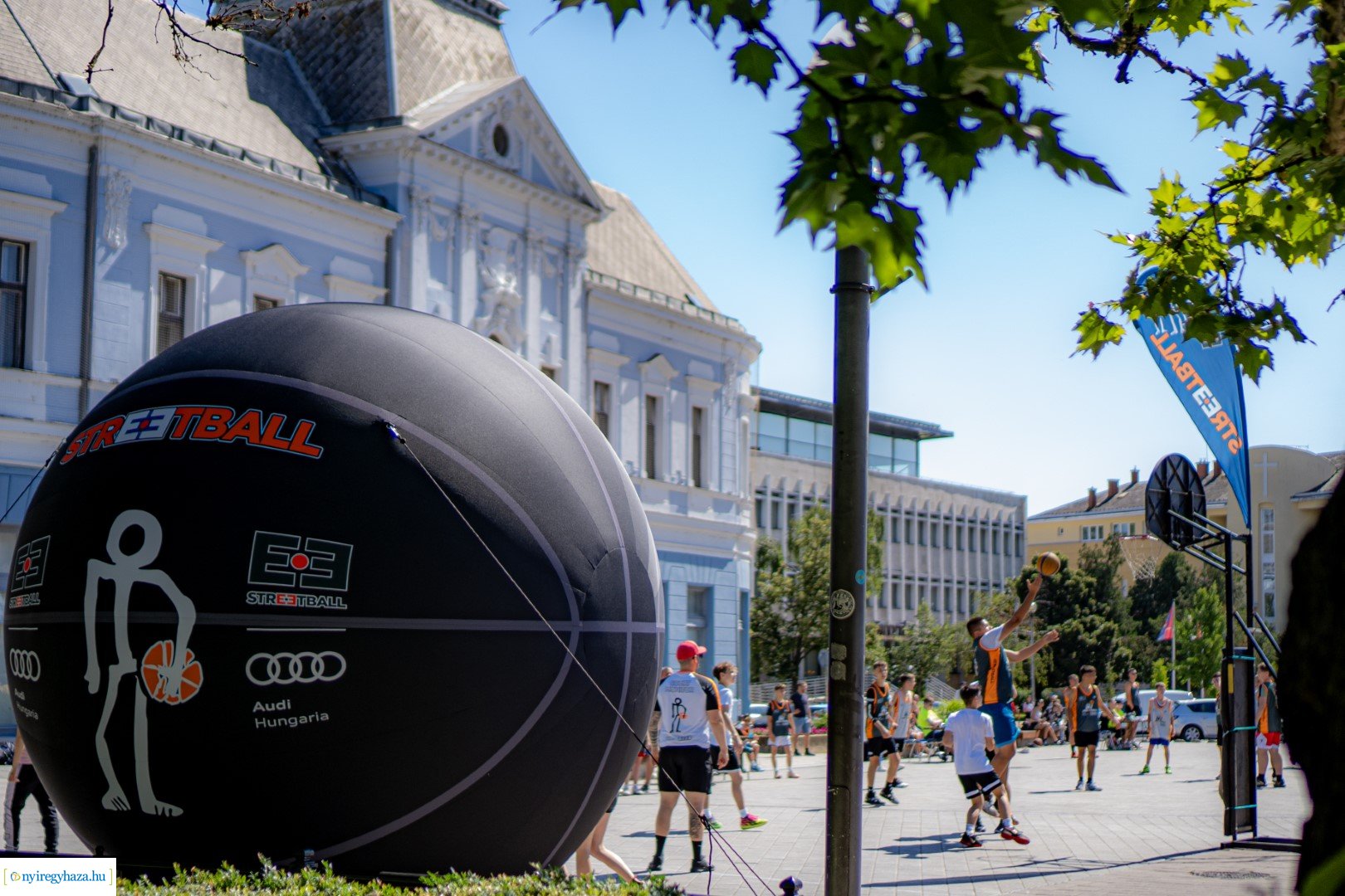 Streetball 2024 Nyíregyháza főterén