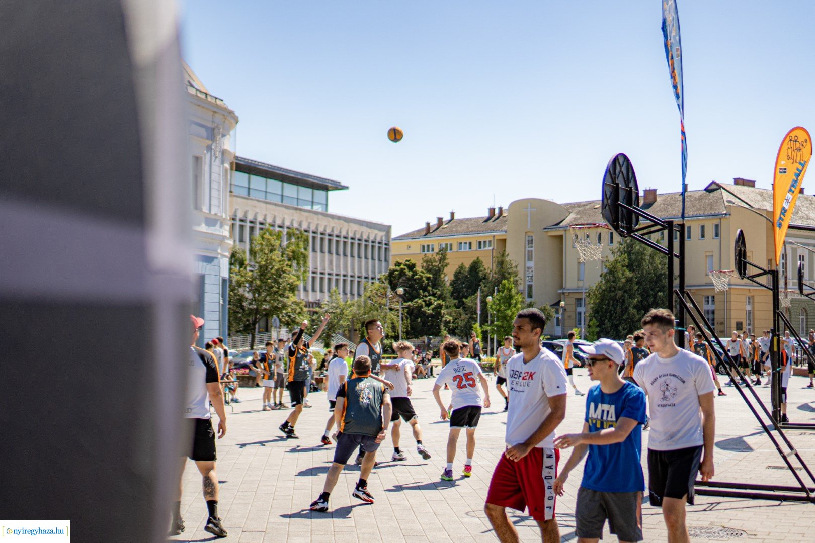Streetball 2024 Nyíregyháza főterén