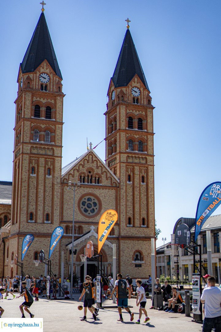Streetball 2024 Nyíregyháza főterén