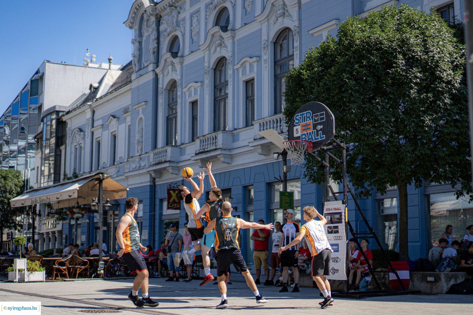 Streetball 2024 Nyíregyháza főterén