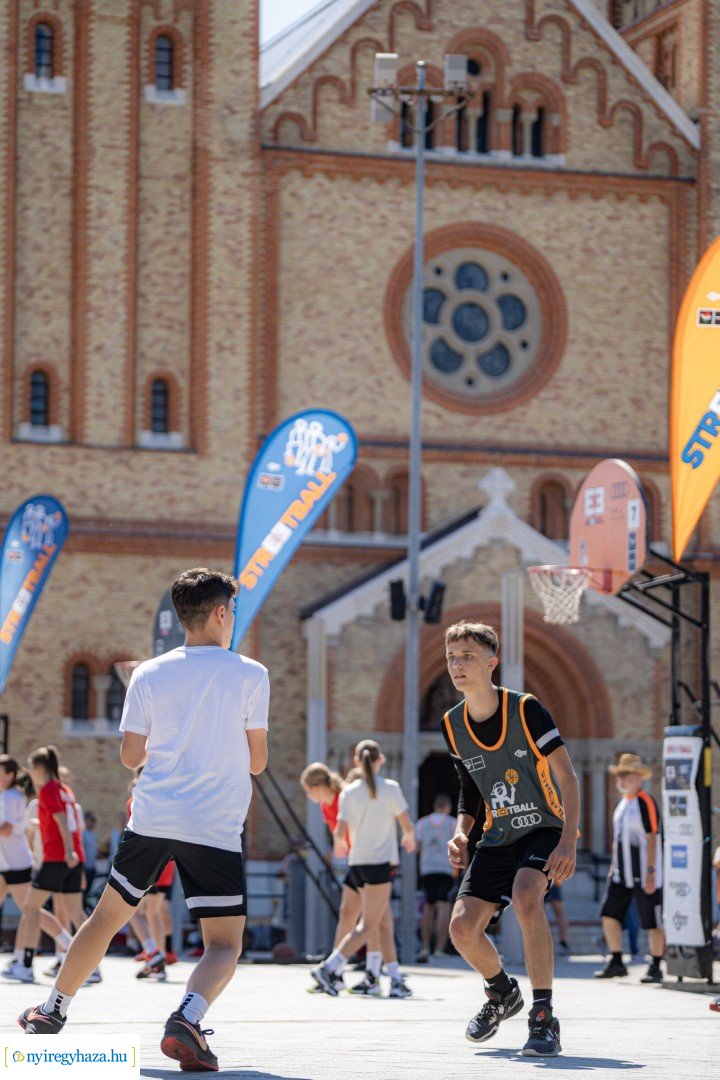 Streetball 2024 Nyíregyháza főterén