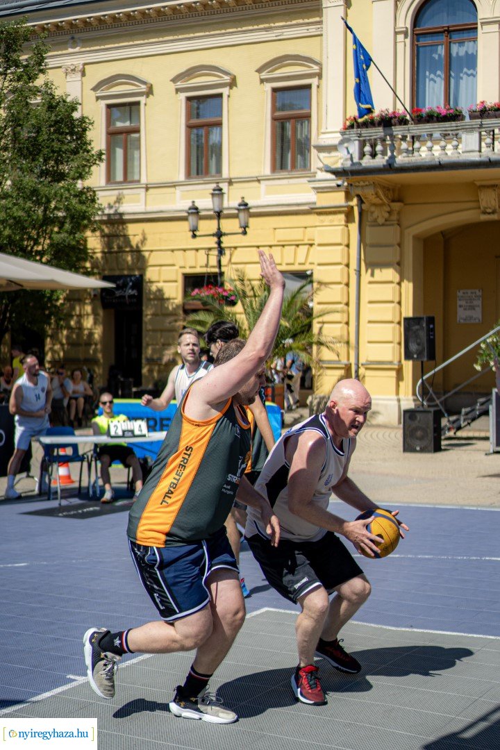 Streetball 2024 Nyíregyháza főterén
