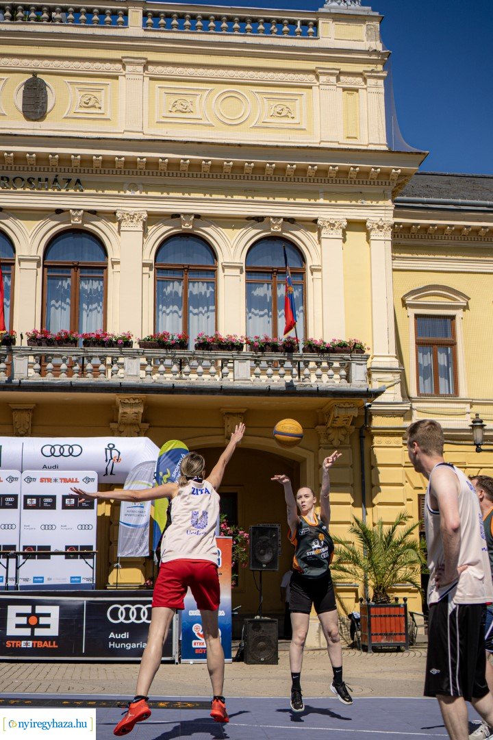 Streetball 2024 Nyíregyháza főterén