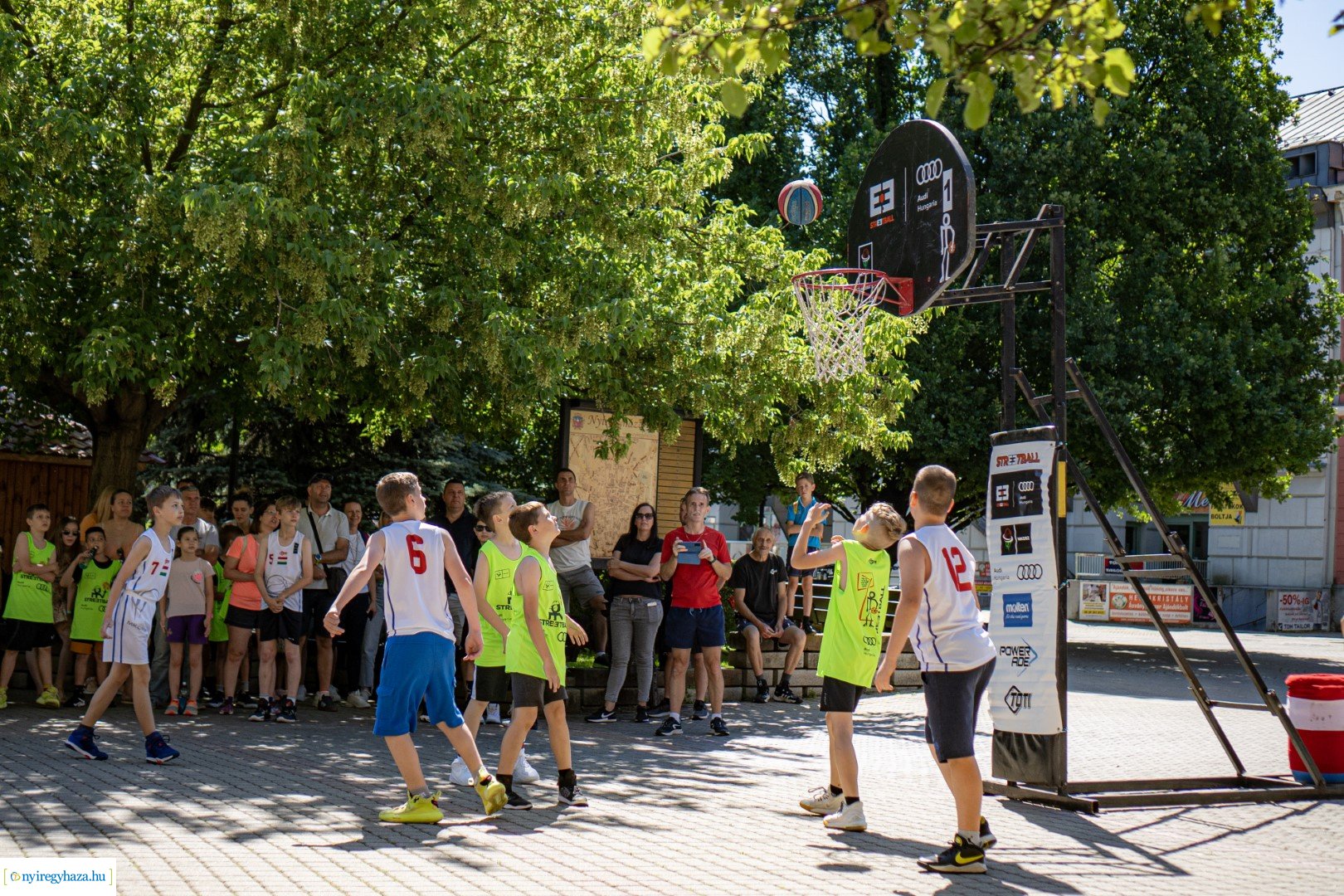 Streetball 2024 Nyíregyháza főterén
