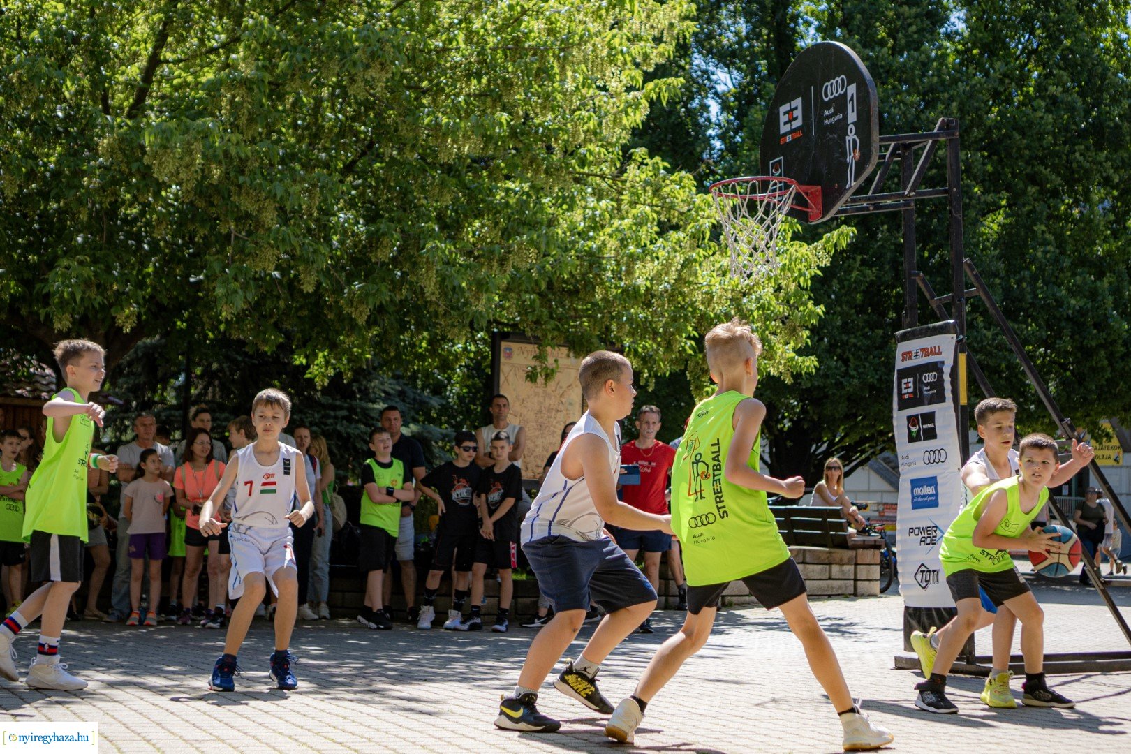 Streetball 2024 Nyíregyháza főterén