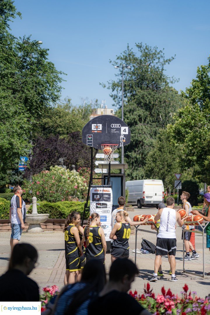 Streetball 2024 Nyíregyháza főterén