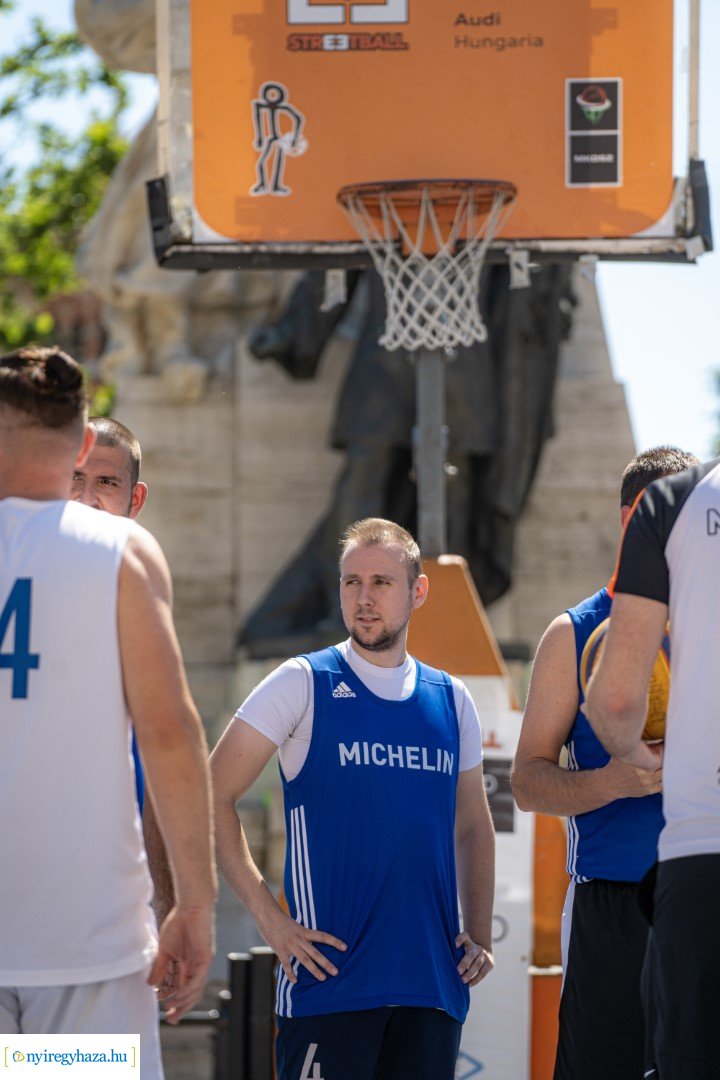 Streetball 2024 Nyíregyháza főterén