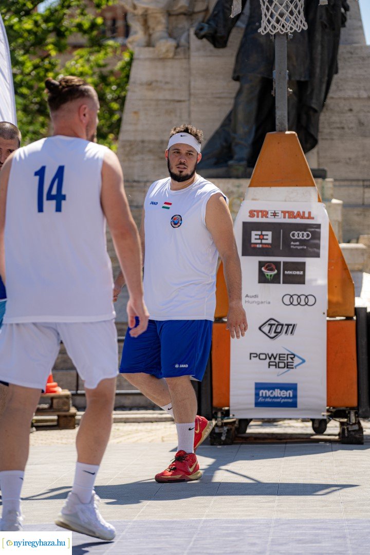 Streetball 2024 Nyíregyháza főterén