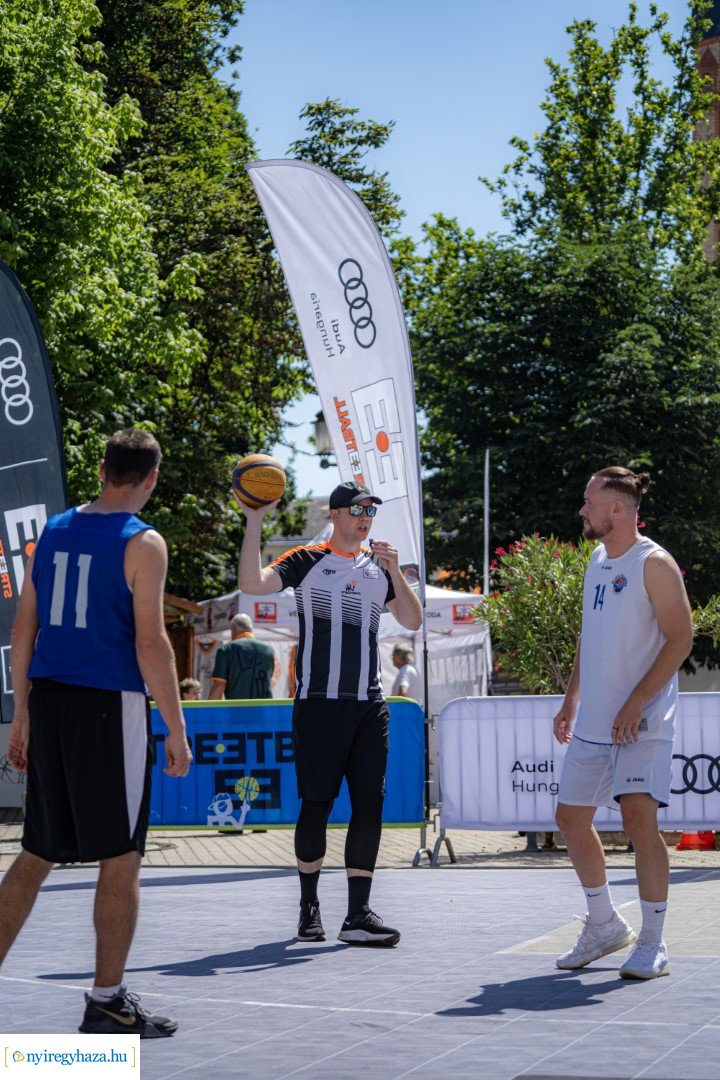 Streetball 2024 Nyíregyháza főterén