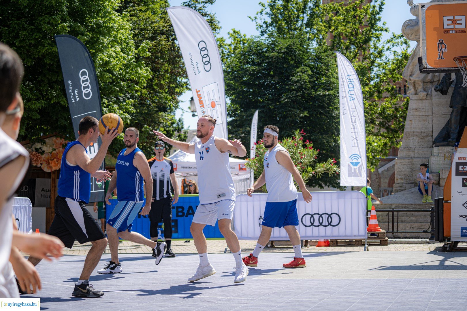 Streetball 2024 Nyíregyháza főterén