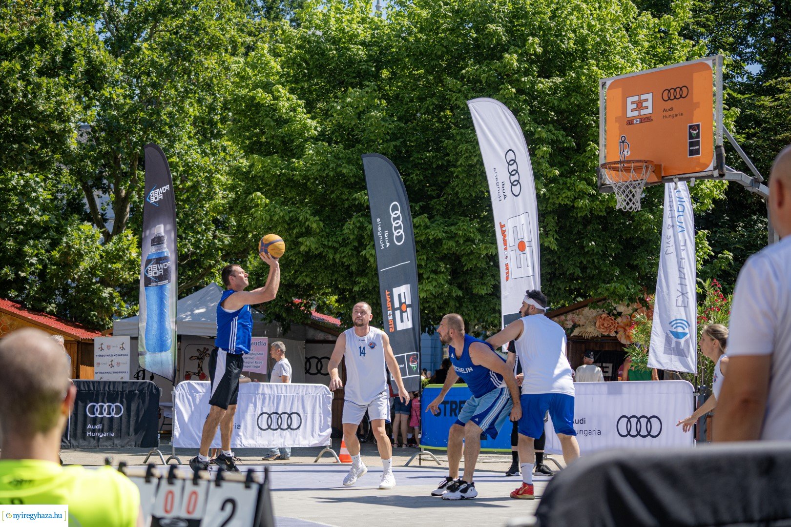 Streetball 2024 Nyíregyháza főterén