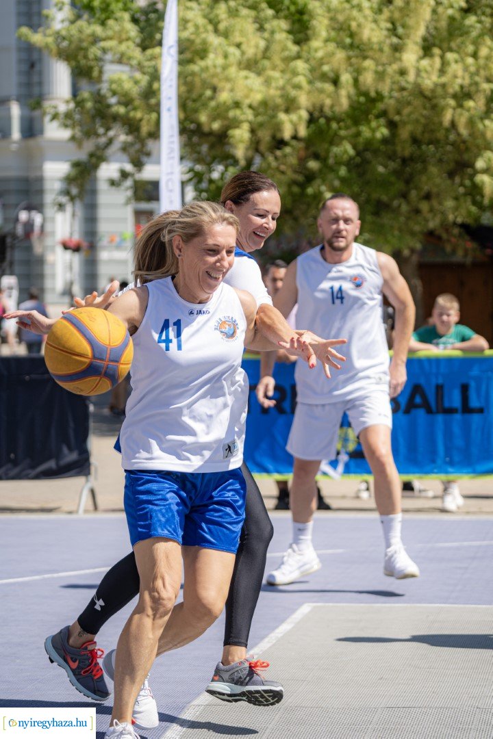 Streetball 2024 Nyíregyháza főterén