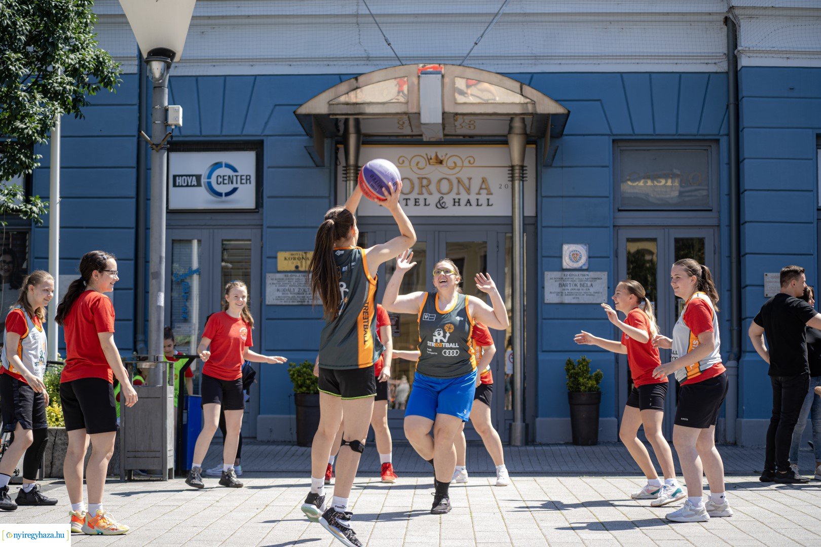 Streetball 2024 Nyíregyháza főterén
