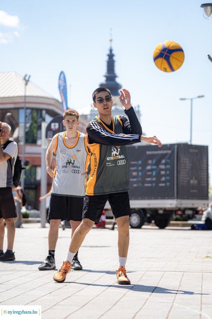 Streetball 2024 Nyíregyháza főterén