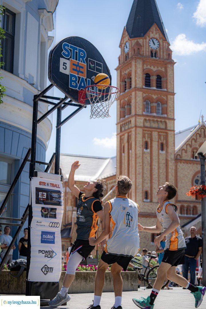Streetball 2024 Nyíregyháza főterén