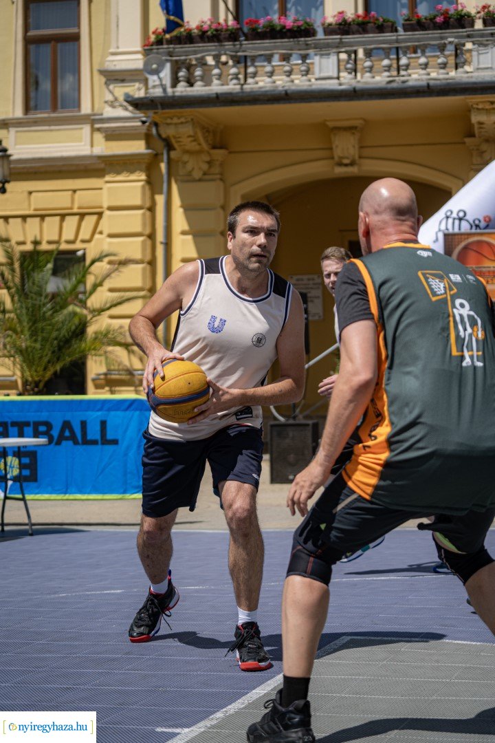 Streetball 2024 Nyíregyháza főterén