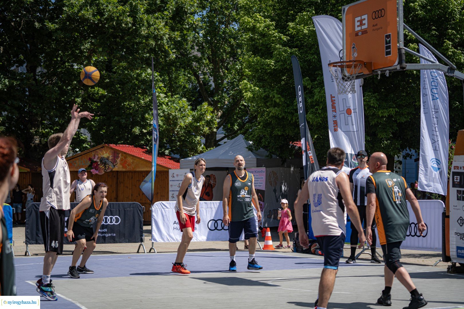 Streetball 2024 Nyíregyháza főterén