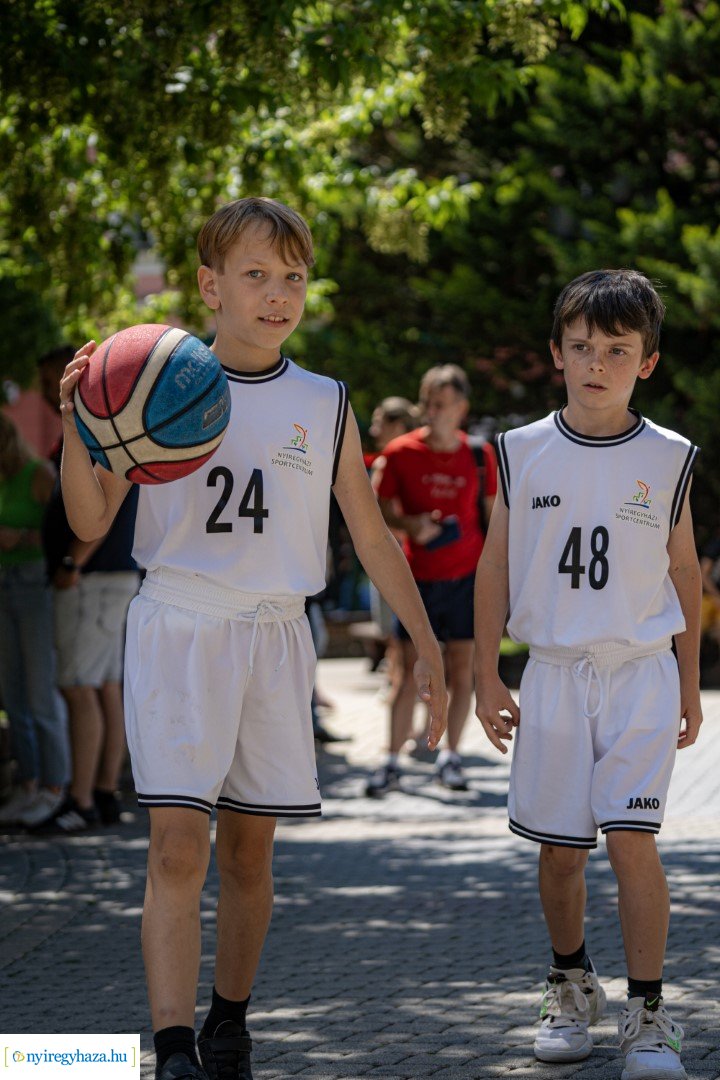 Streetball 2024 Nyíregyháza főterén