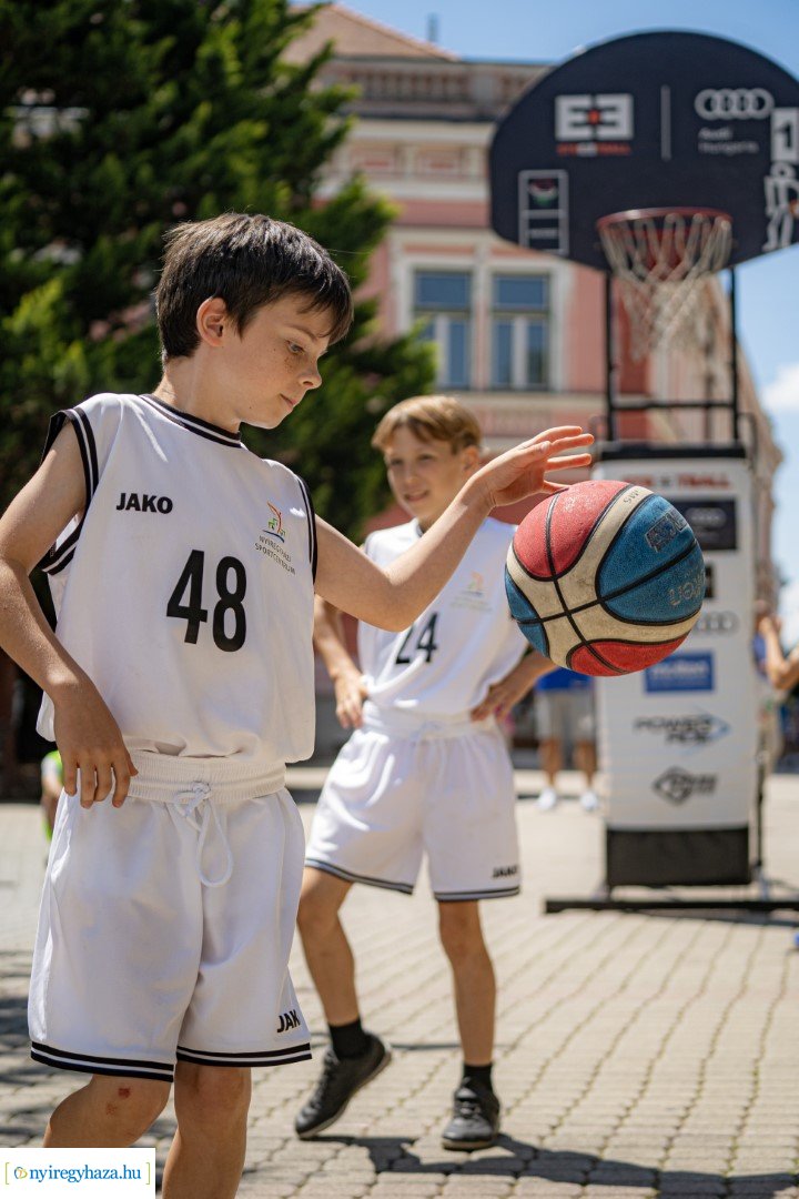 Streetball 2024 Nyíregyháza főterén