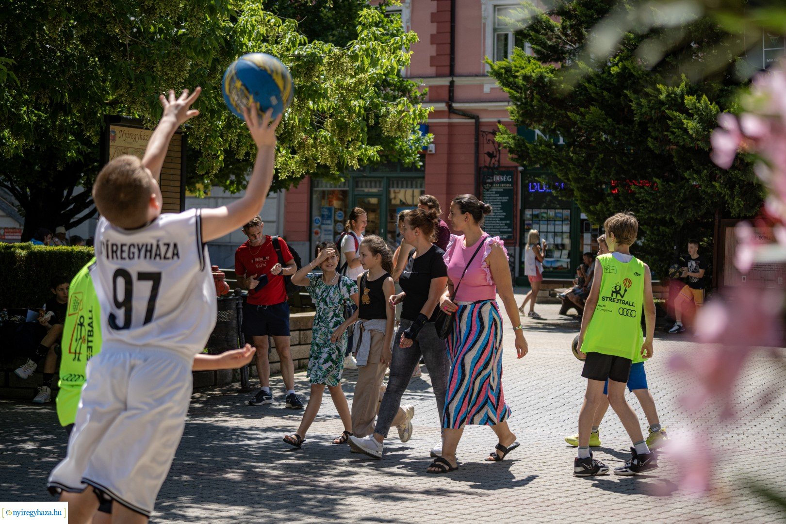 Streetball 2024 Nyíregyháza főterén