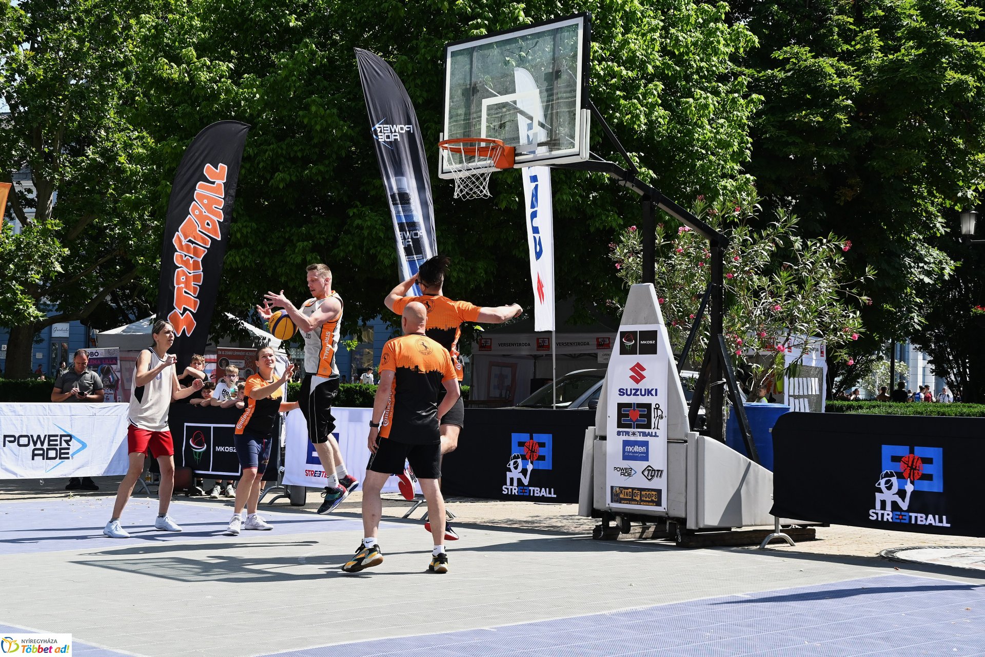 Streetball a Kossuth  téren - 2025.