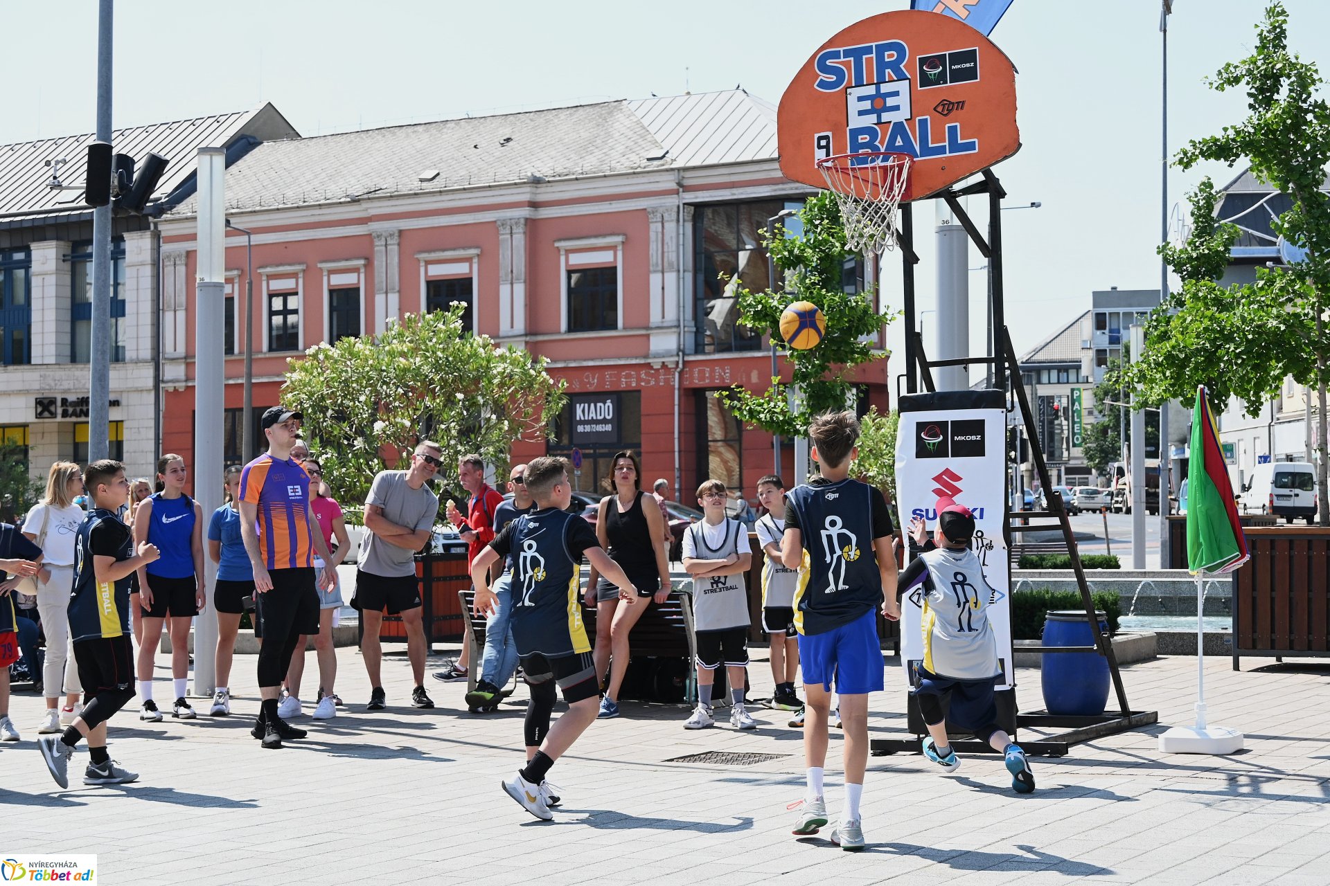 Streetball a Kossuth  téren - 2025.