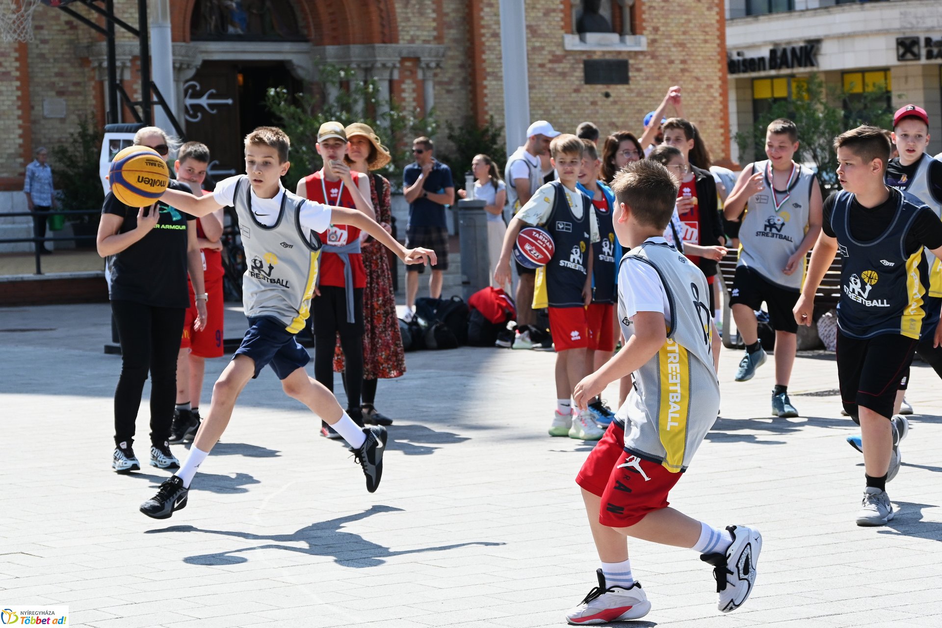Streetball a Kossuth  téren - 2025.