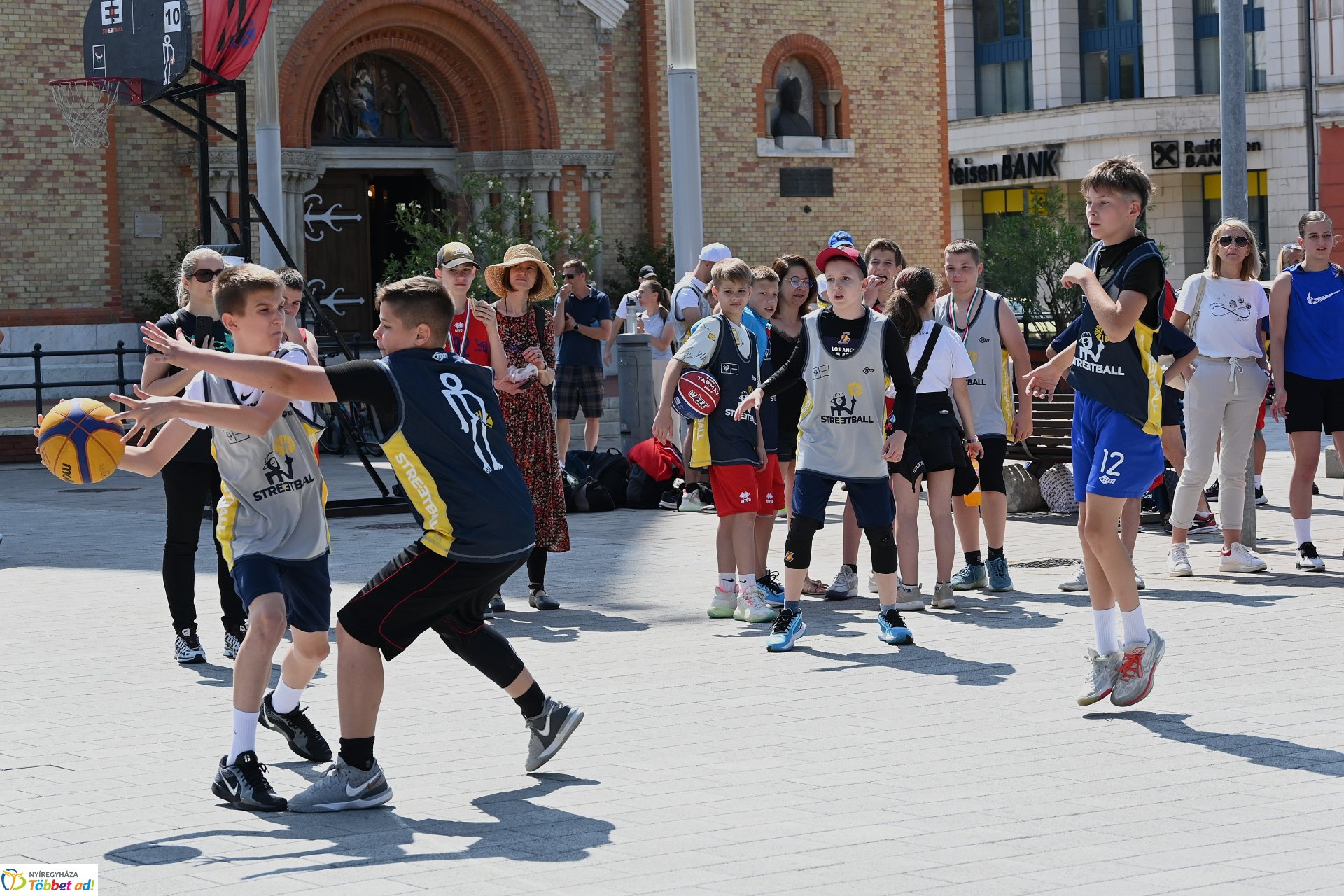 Streetball a Kossuth  téren - 2025.