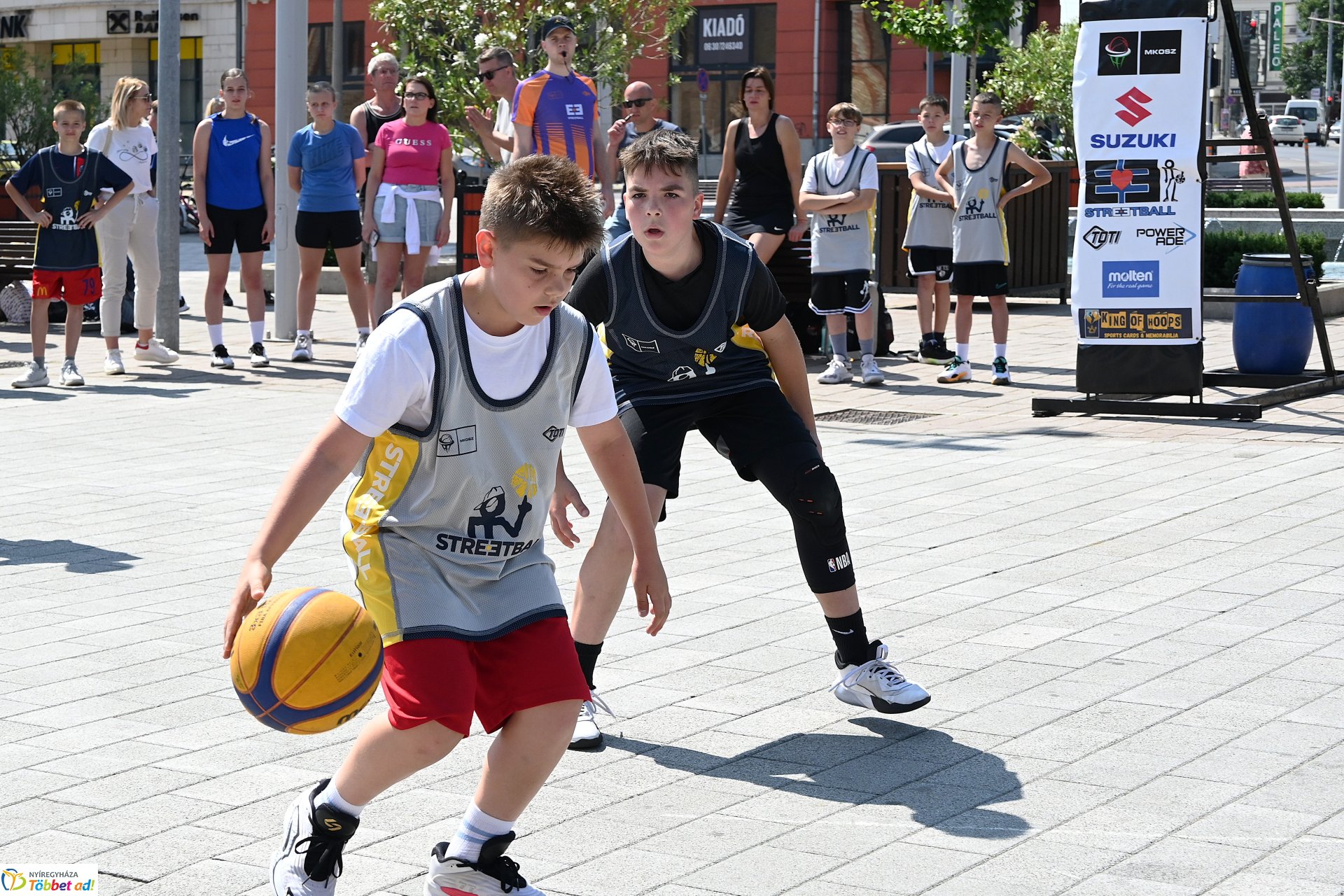 Streetball a Kossuth  téren - 2025.
