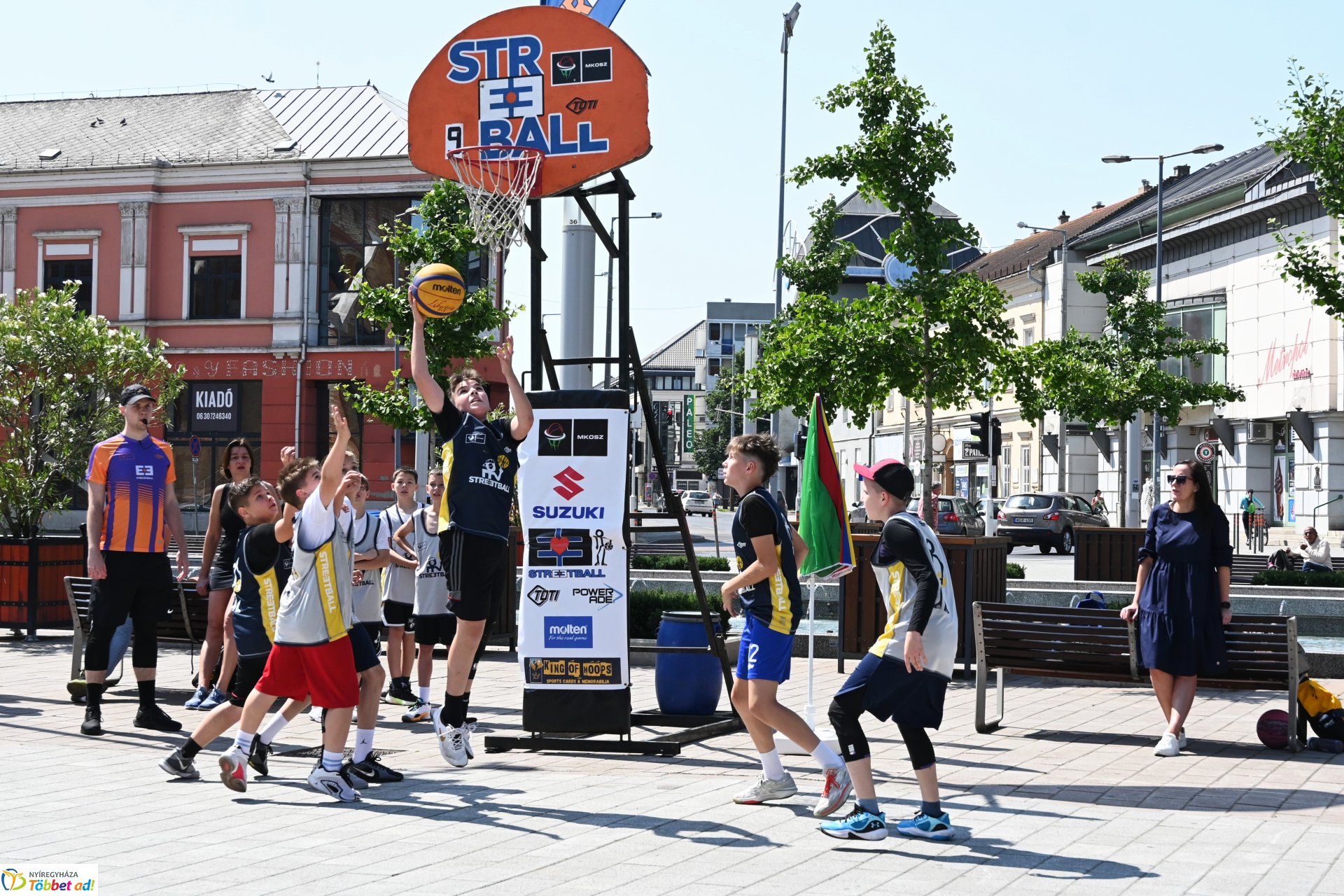 Streetball a Kossuth  téren - 2025.