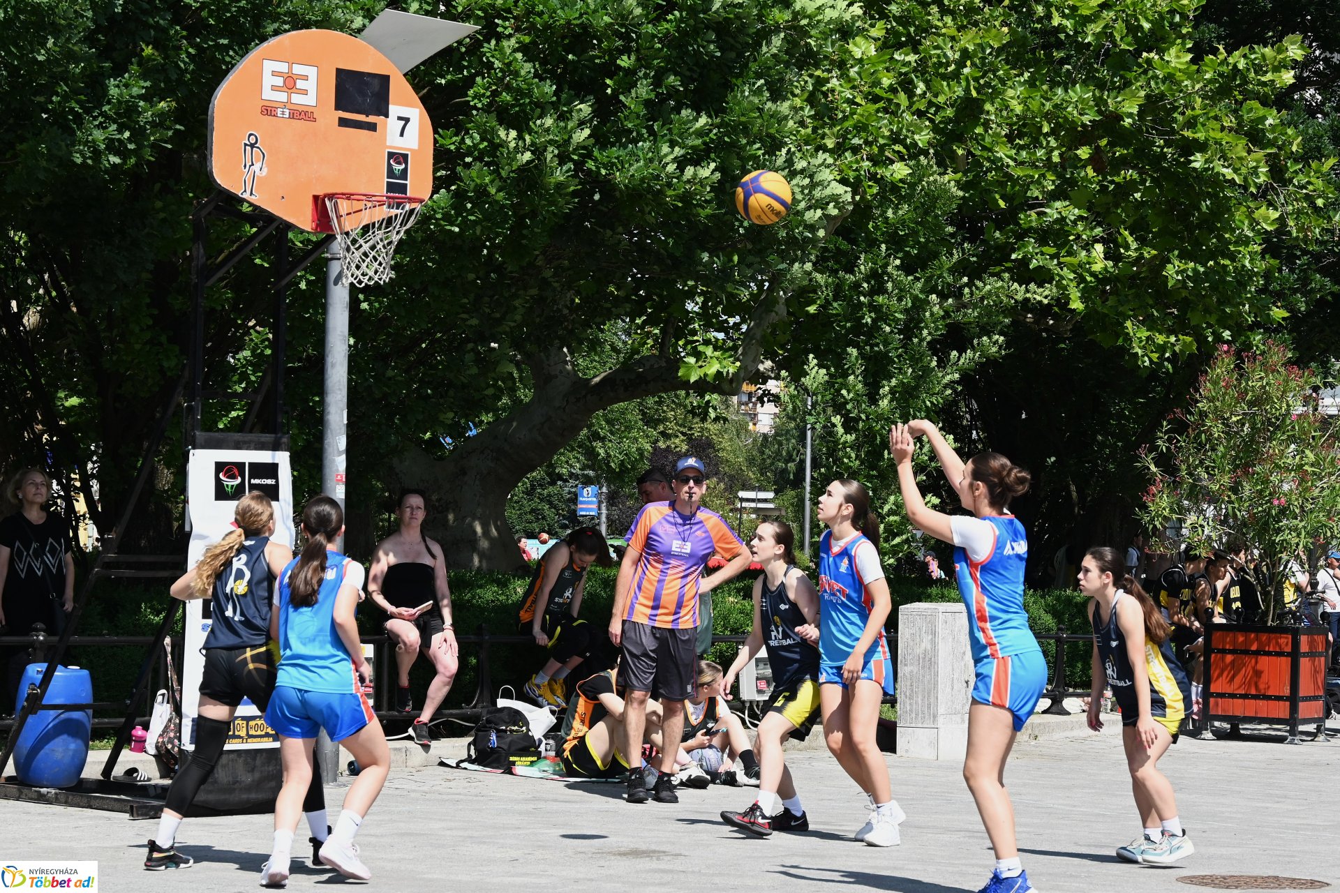 Streetball a Kossuth  téren - 2025.