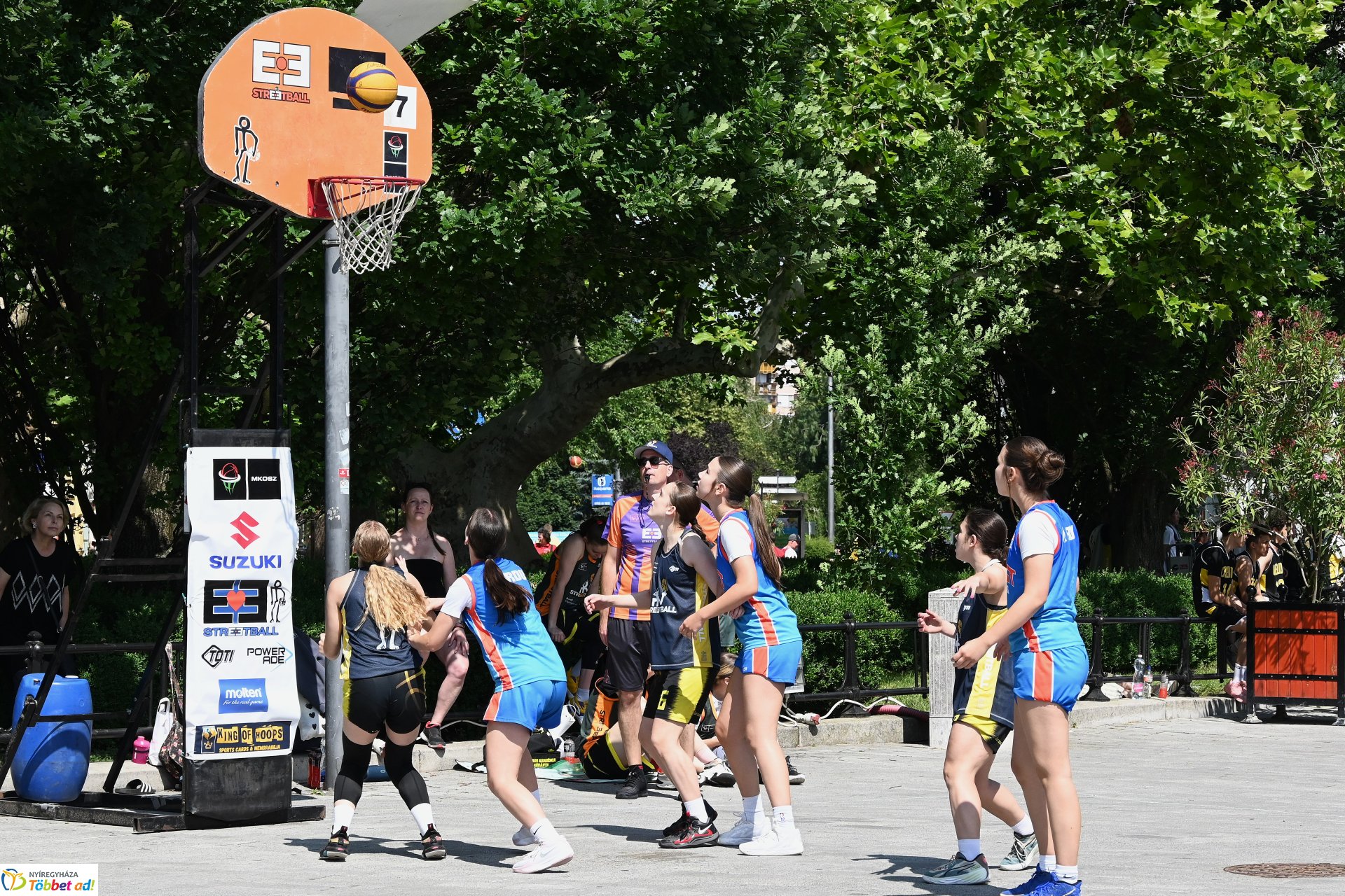 Streetball a Kossuth  téren - 2025.