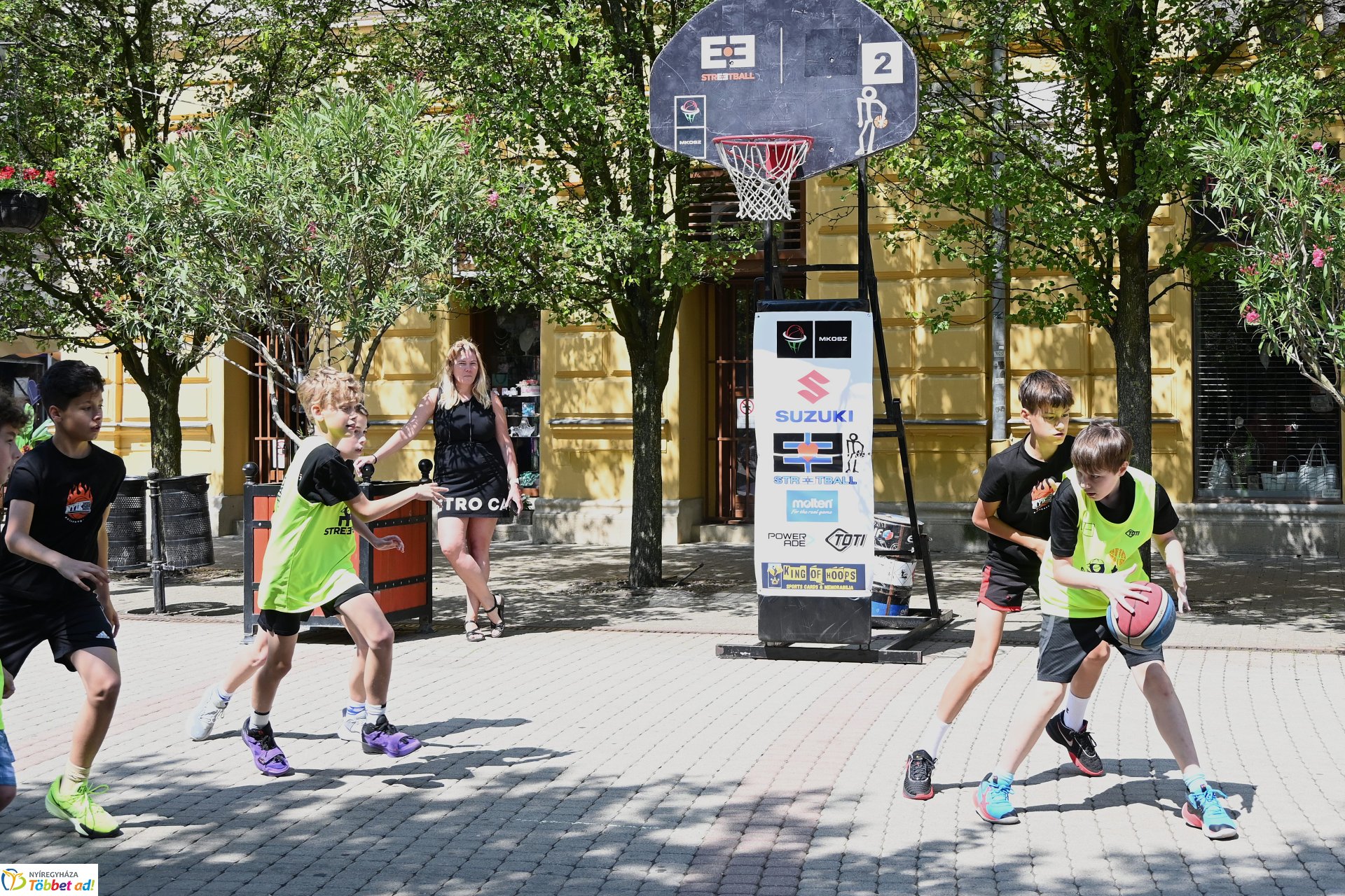Streetball a Kossuth  téren - 2025.