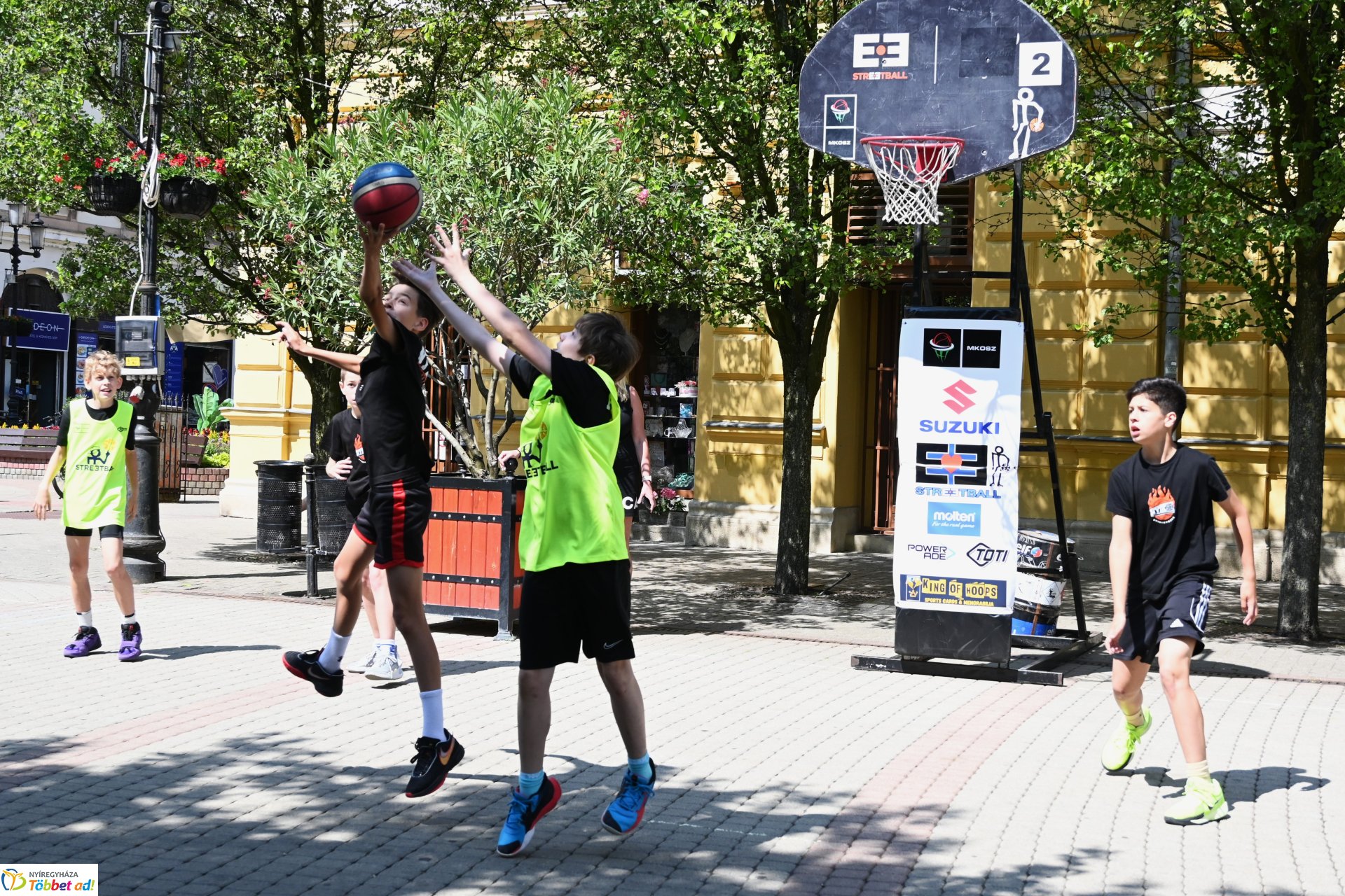 Streetball a Kossuth  téren - 2025.