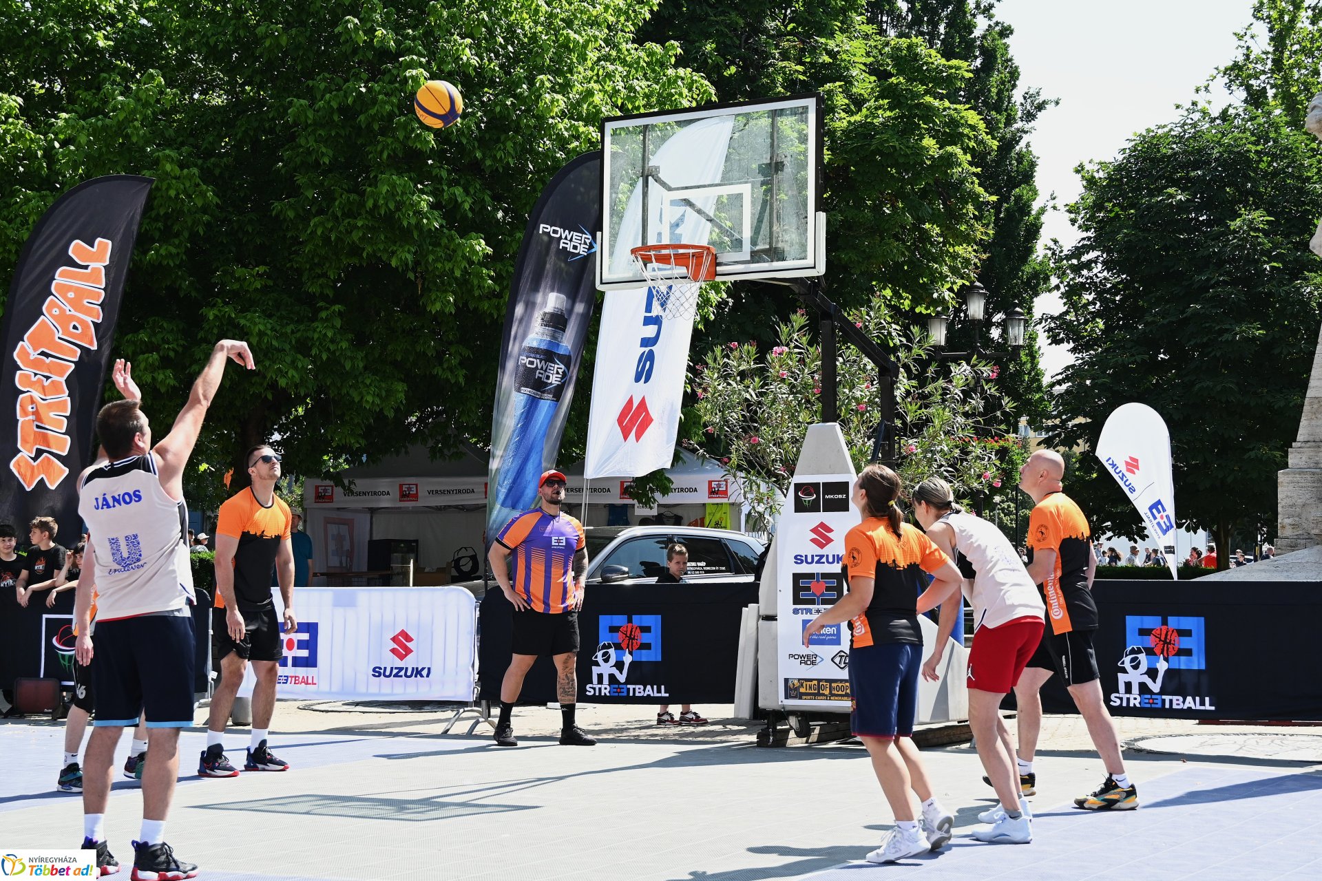 Streetball a Kossuth  téren - 2025.
